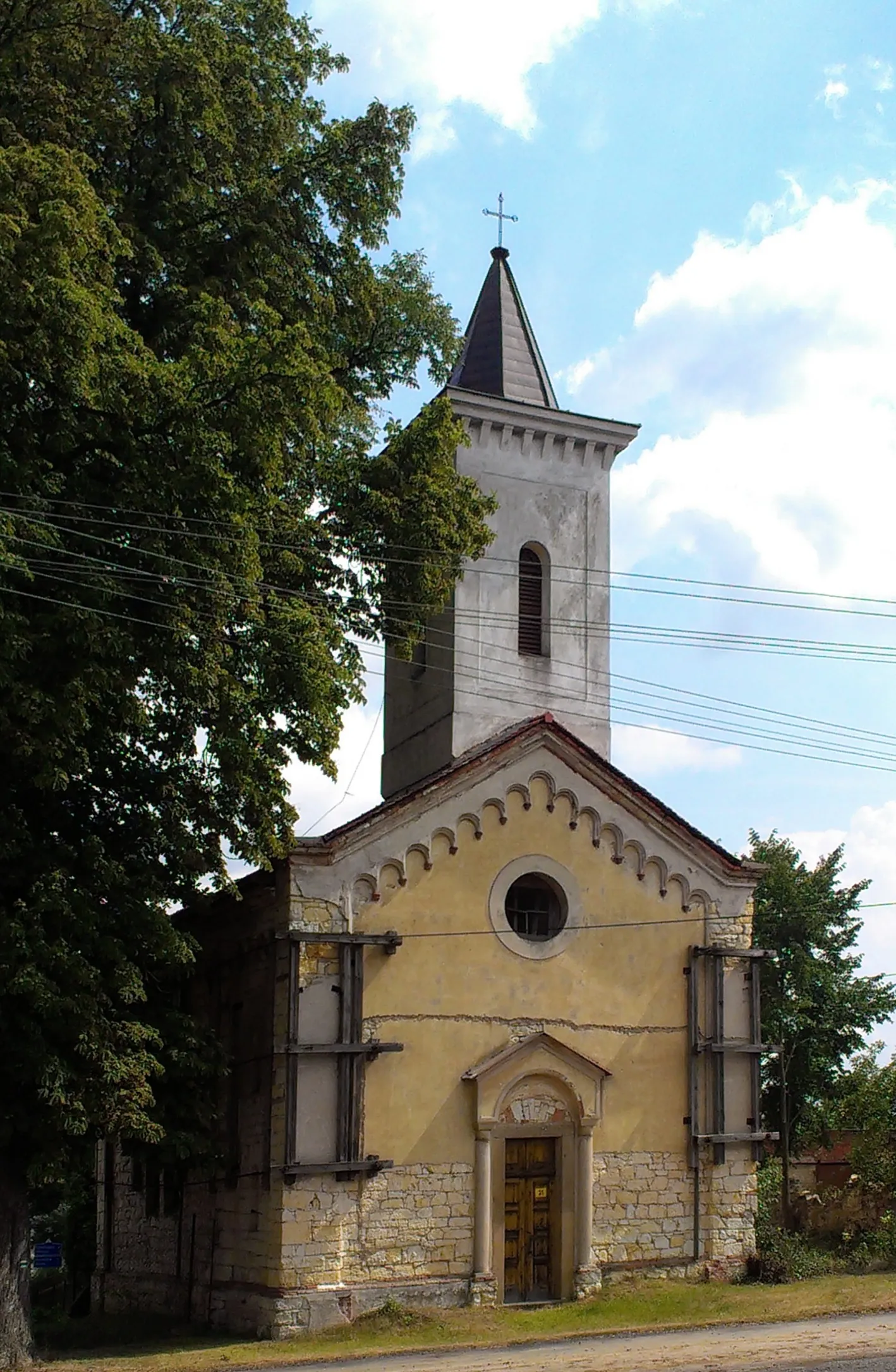 Photo showing: Church of Saint Prokop in Mutějoivce in Czech Republic