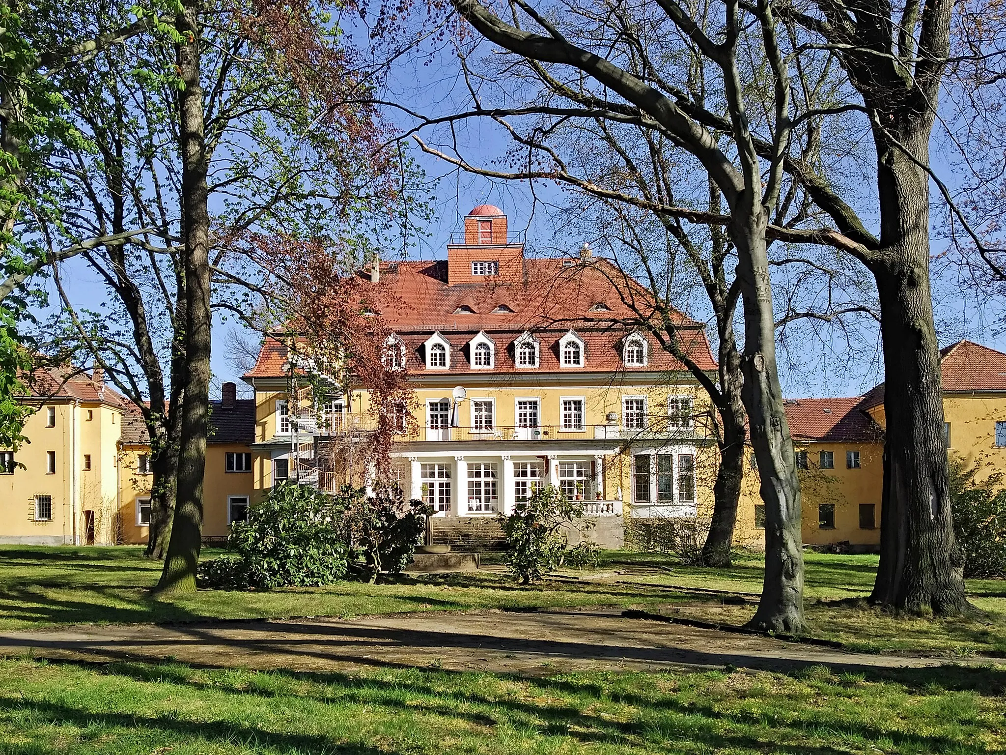 Photo showing: Herrenhaus Goßwitz