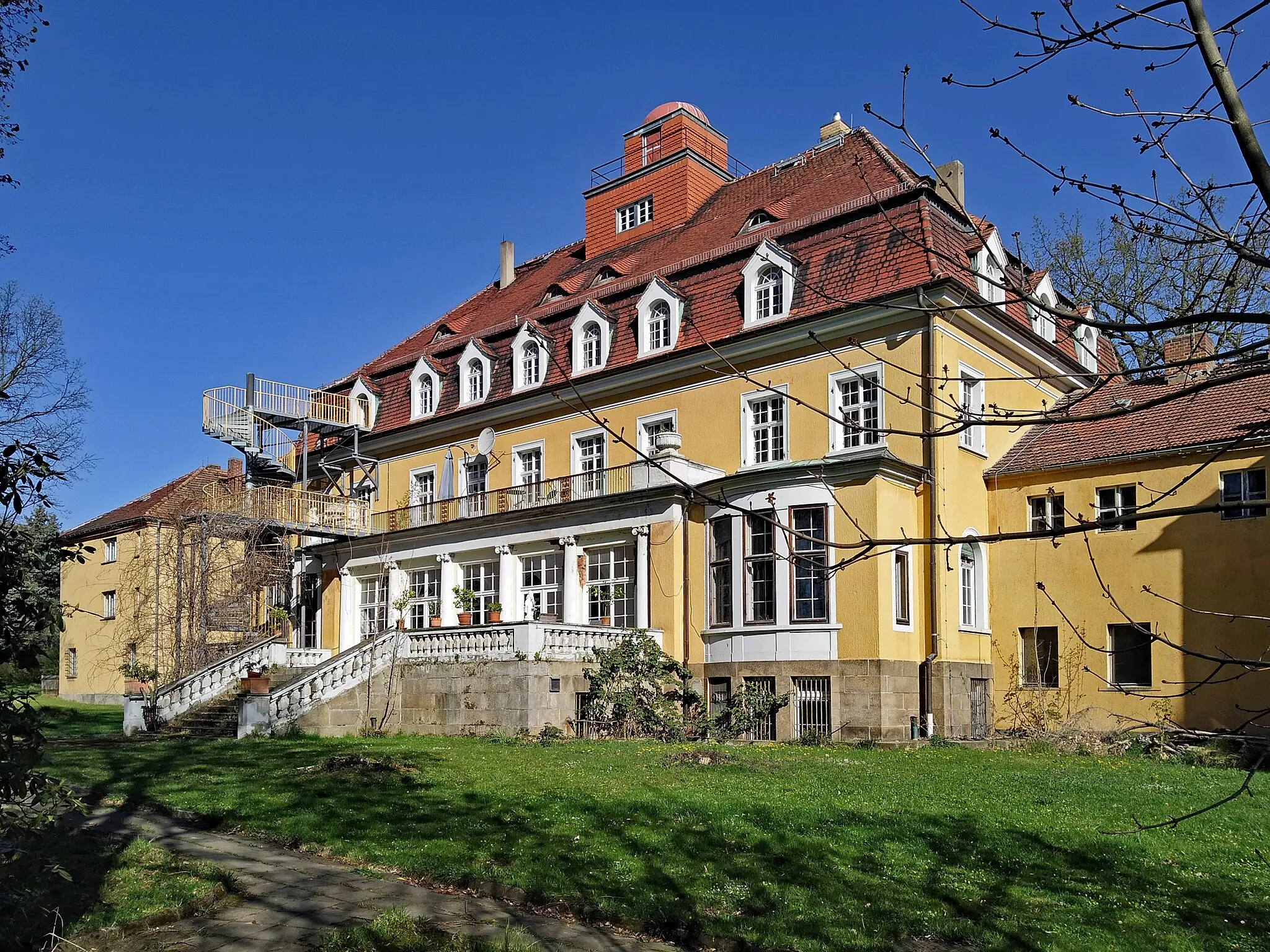Photo showing: Herrenhaus Goßwitz