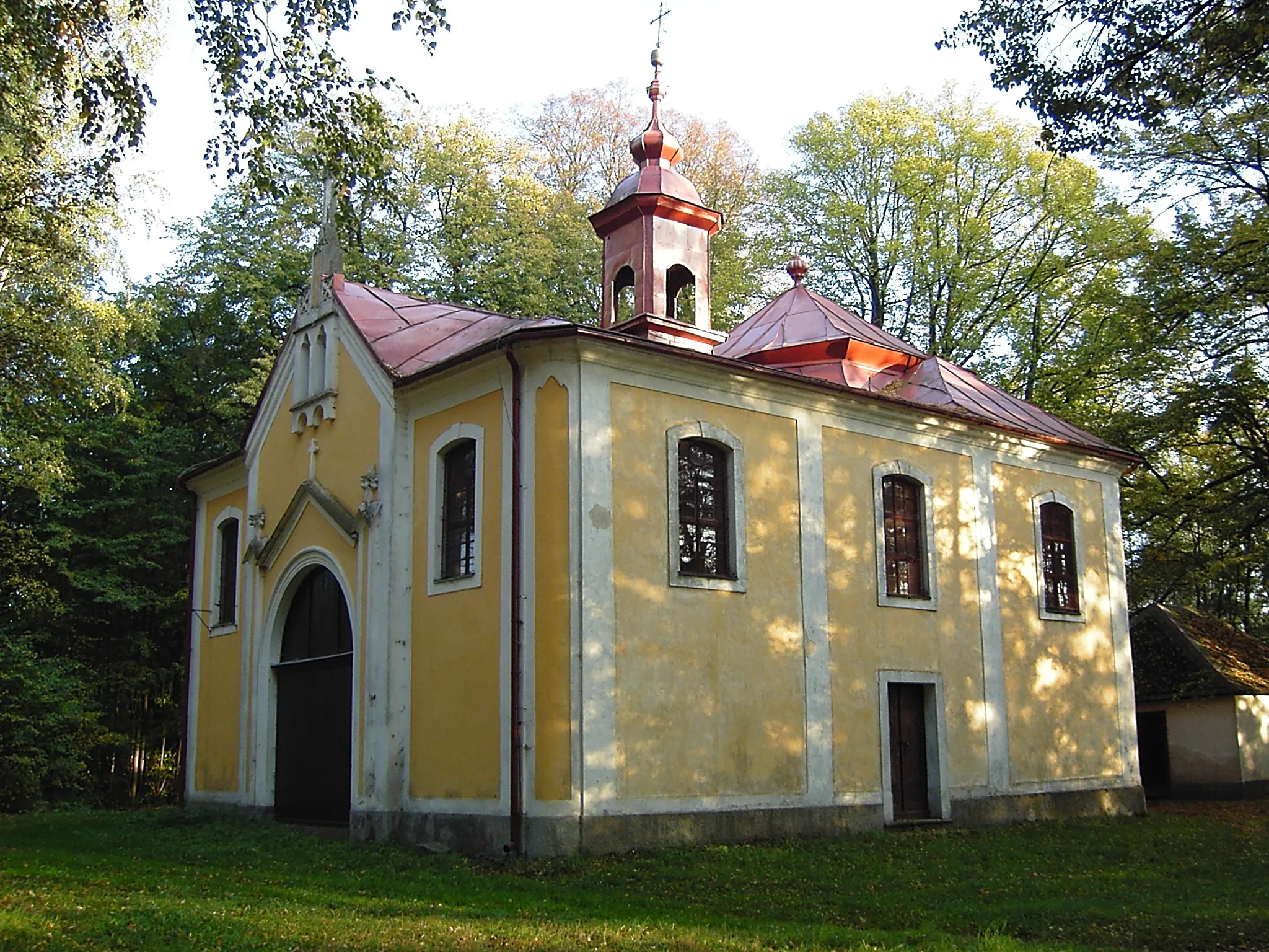 Photo showing: Kaple svaté Anny na Anenském vrchu