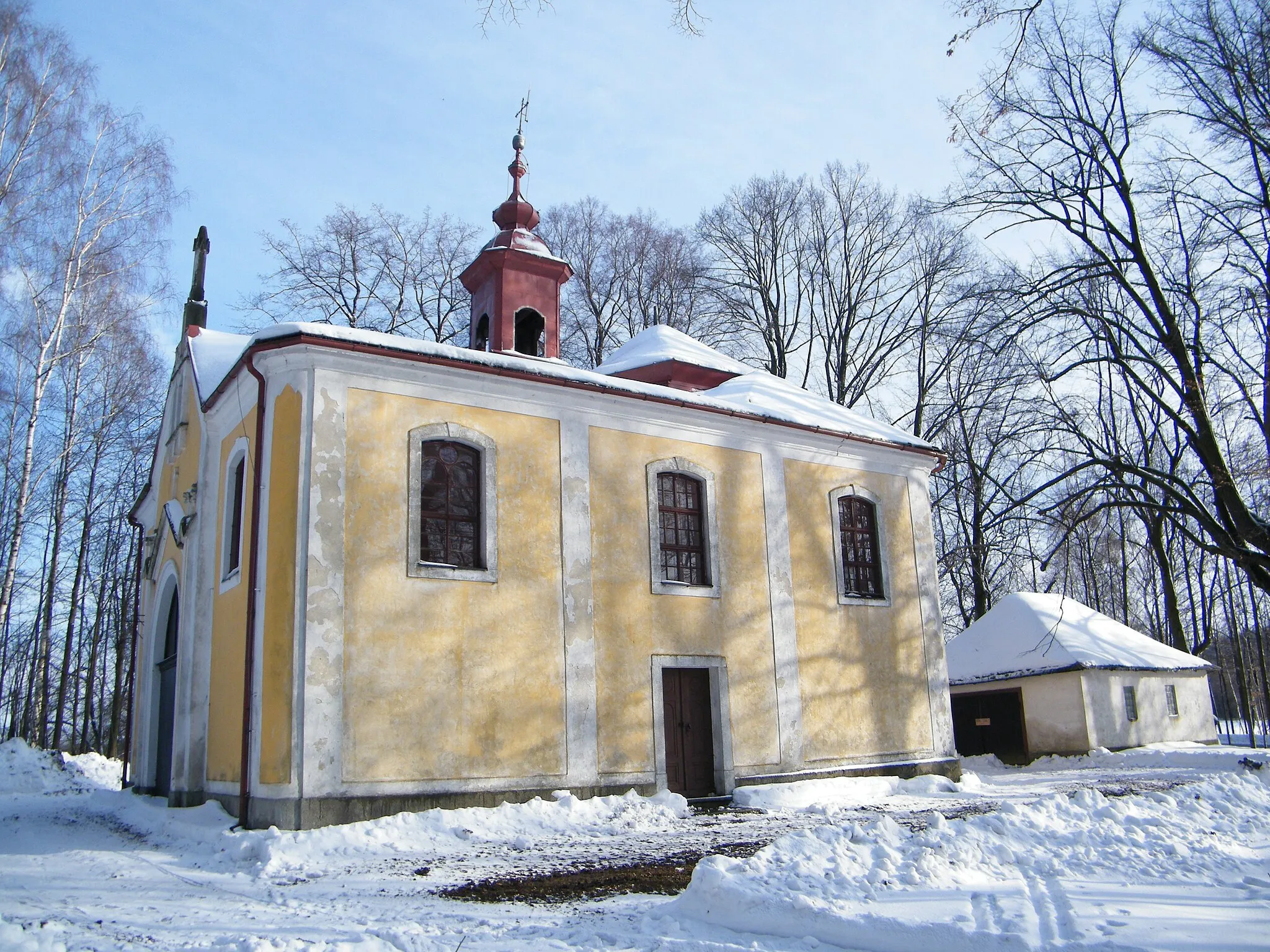 Photo showing: Kaple svaté Anny na Anenském vrchu