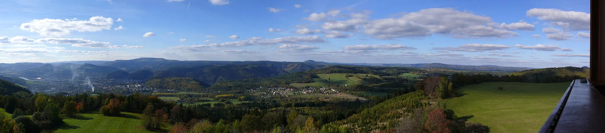 Photo showing: Sokolí vrch - výhled