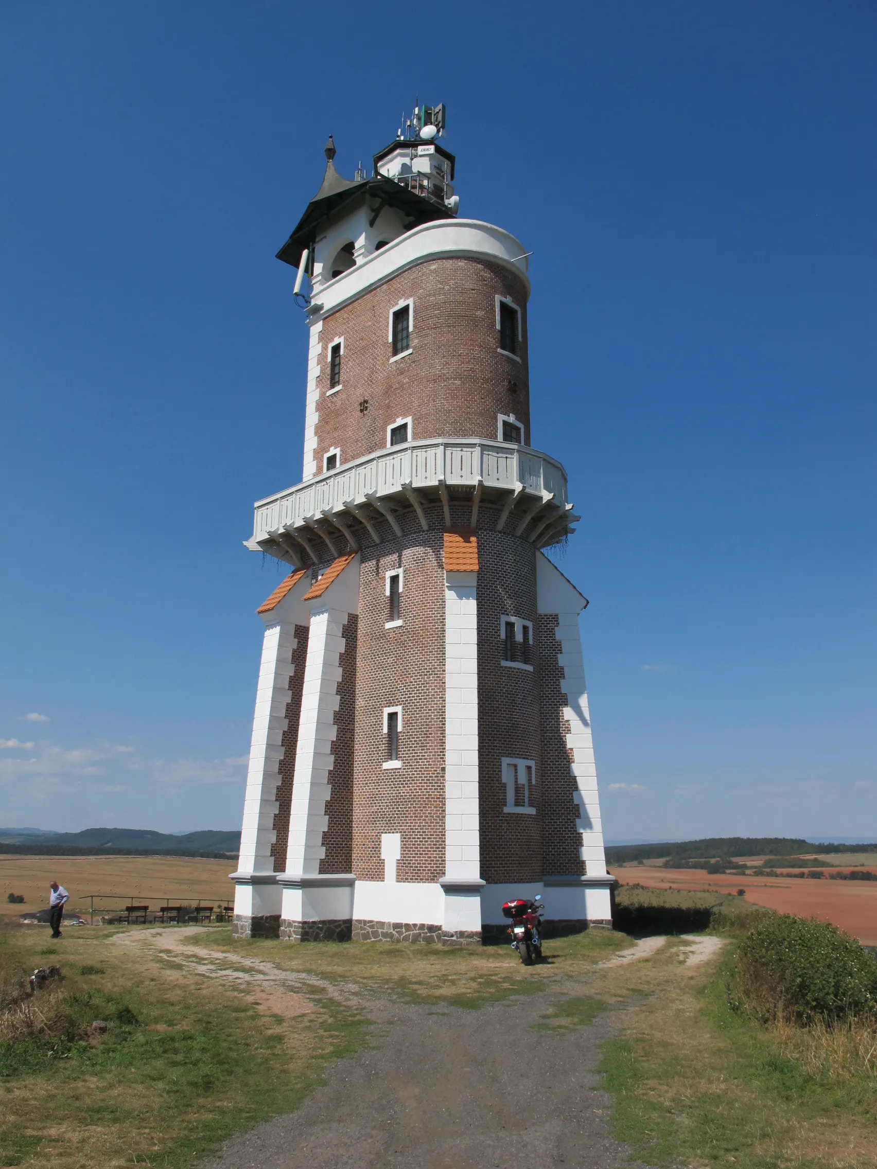 Photo showing: Schiller´s Look-out in Kryry (Czech Republic)