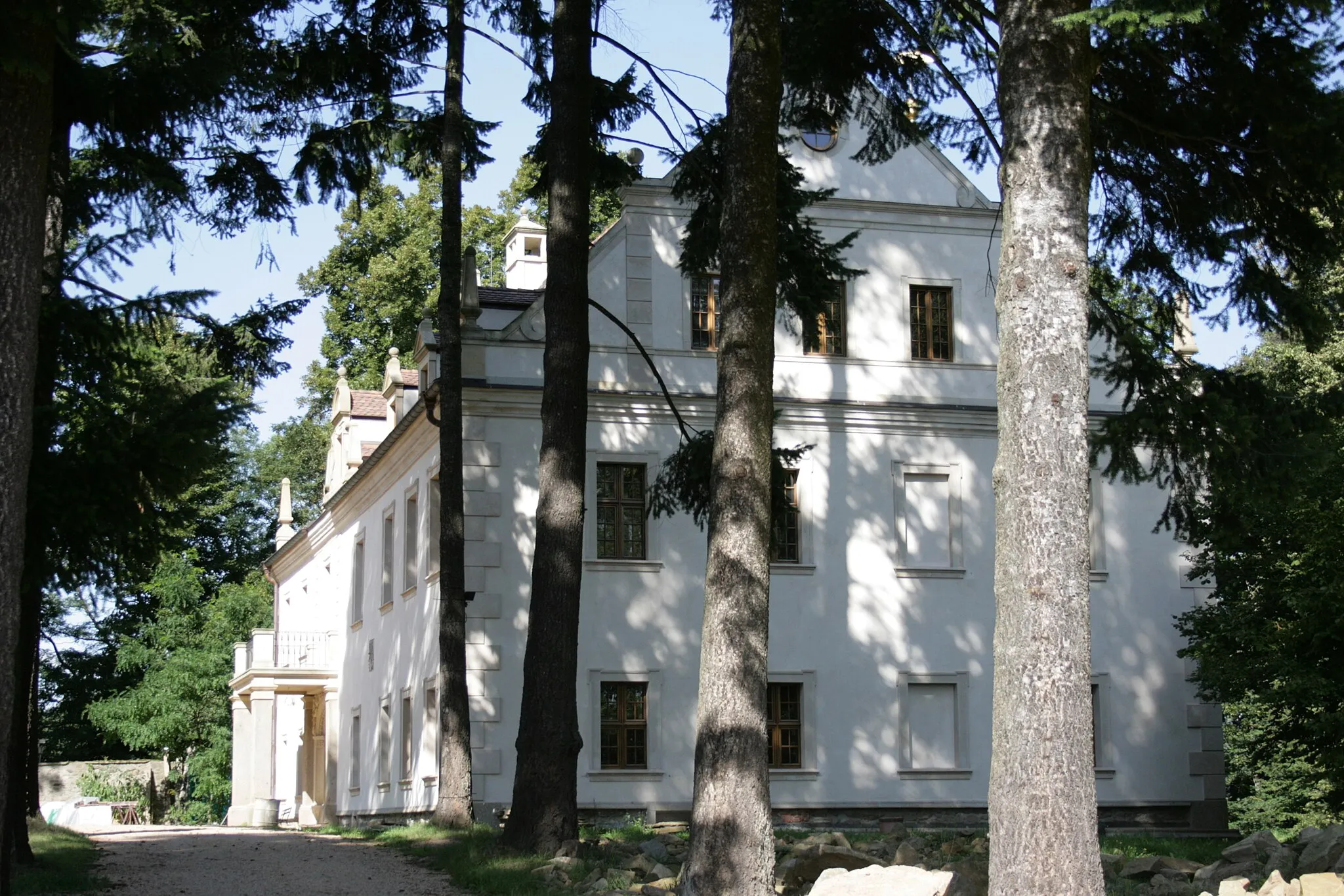 Photo showing: Schloss, Am Park in Crostau