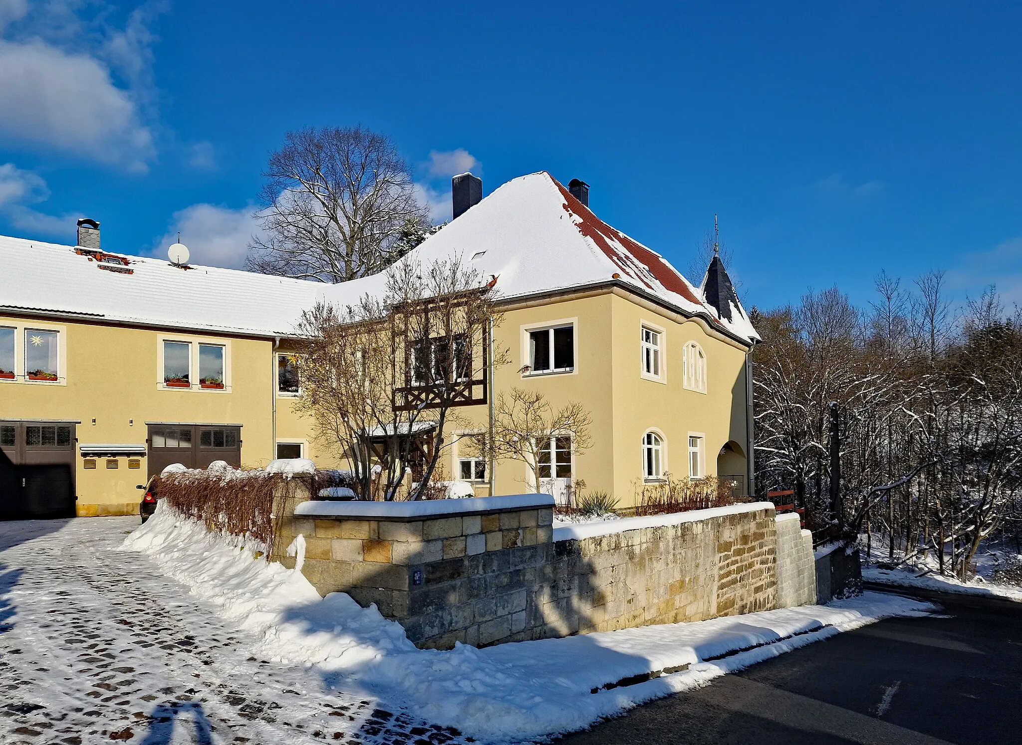 Photo showing: Wohnhaus in Sebnitz, Blumenstraße 23