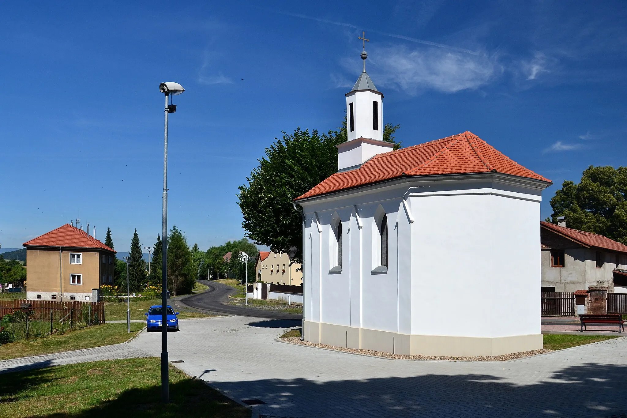 Photo showing: Kaple sv. Prokopa/sv. Floriána, Suché.