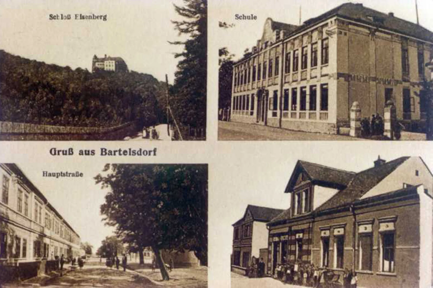 Photo showing: Ehemaliges Dorf Dřínov (Bartelsdorf) nei Most (Brüx) in Tschechien.