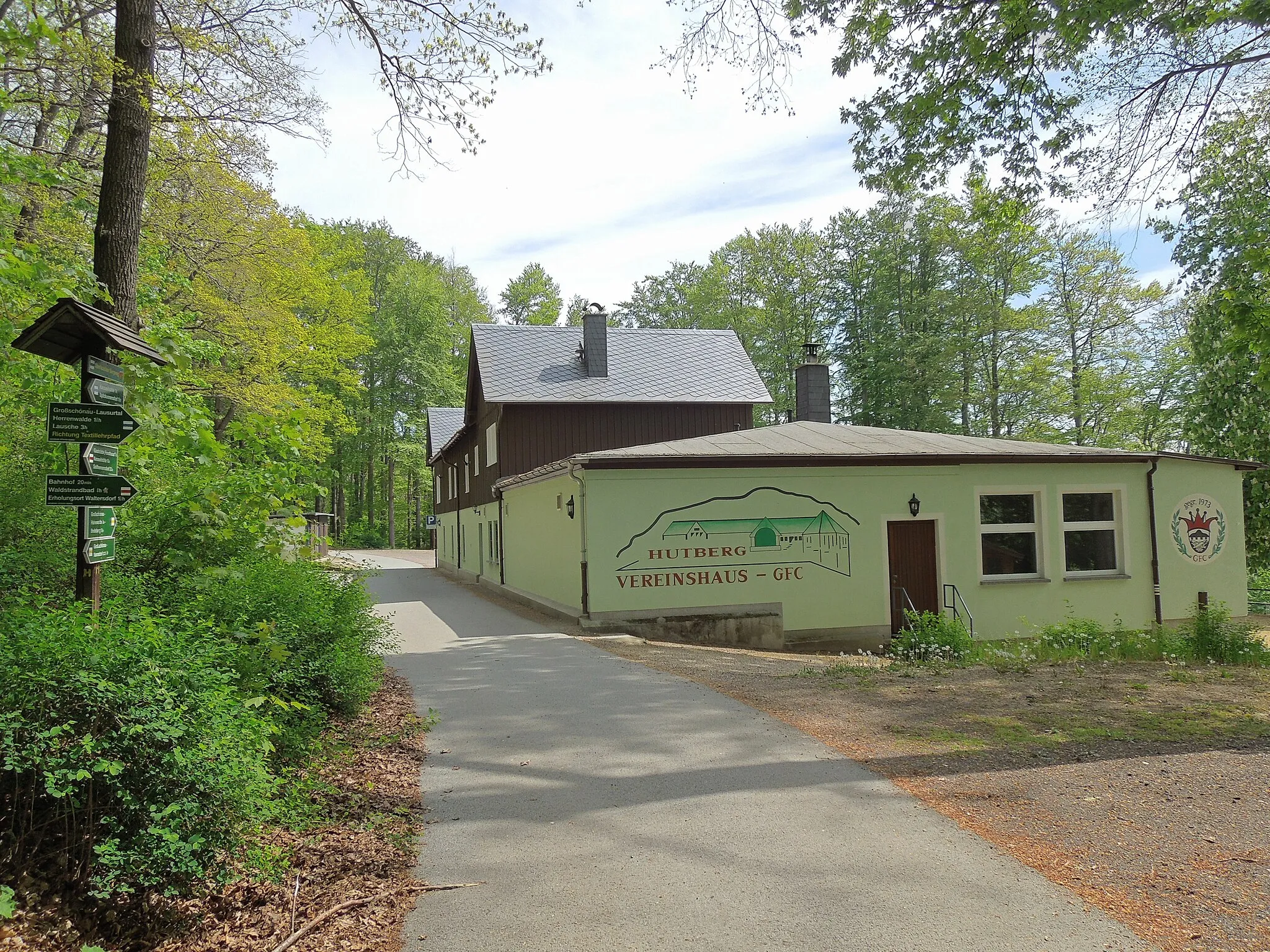 Photo showing: Hutbergbaude in Großschönau