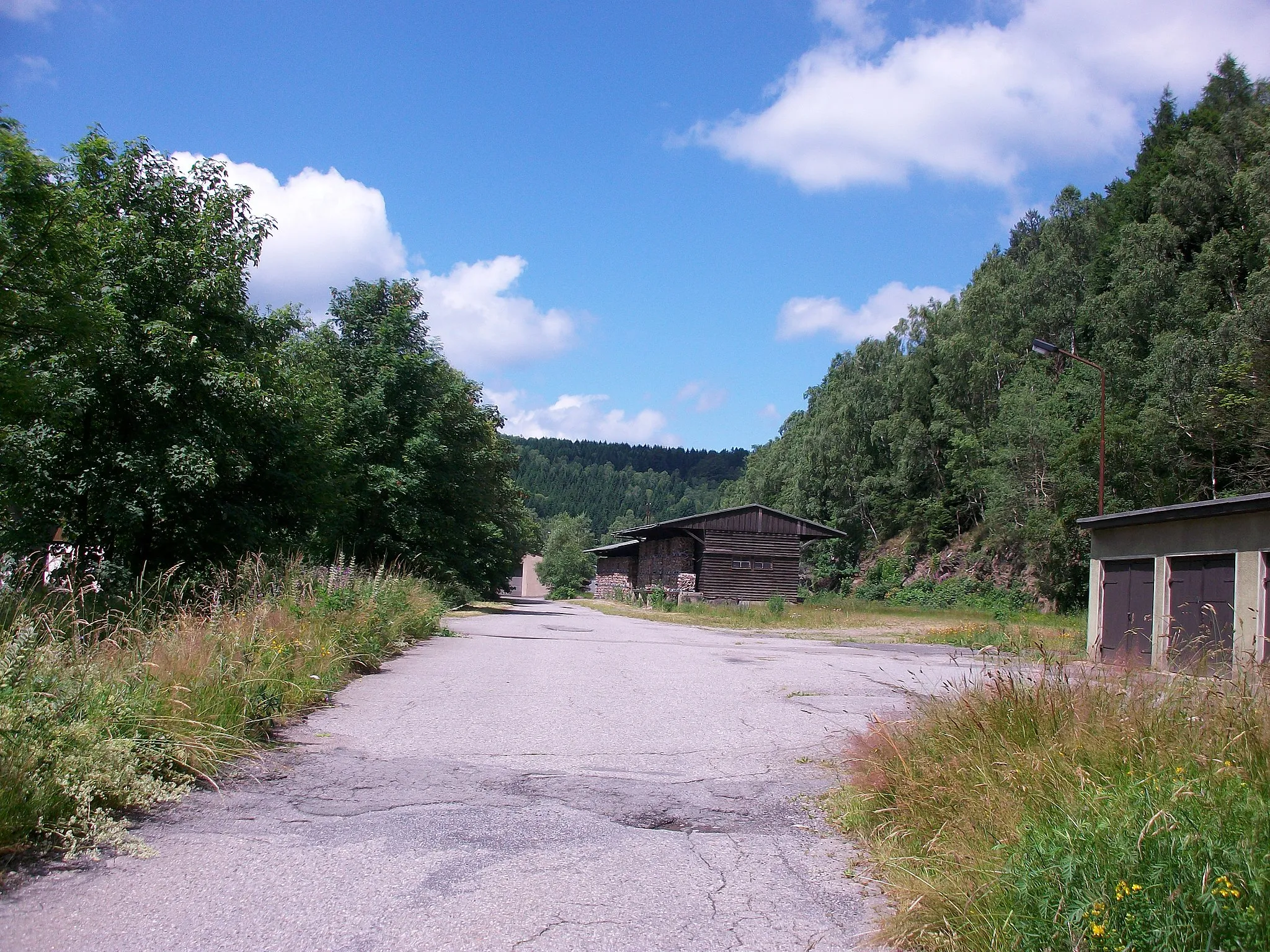 Photo showing: Bahnhof Deutschkatharinenberg (2016)