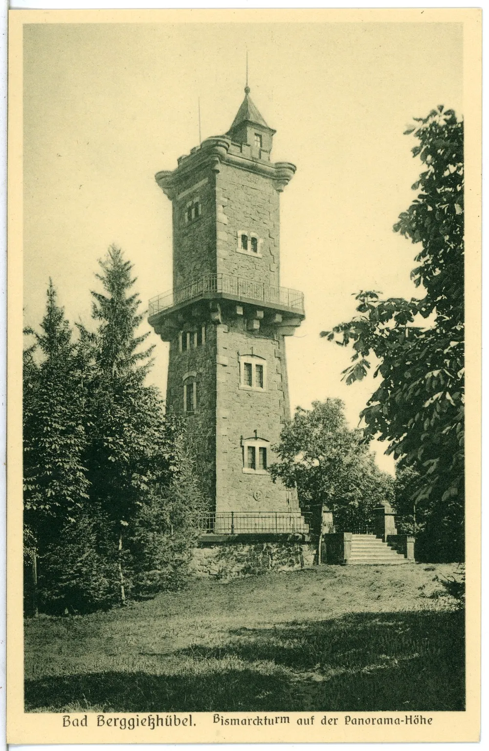 Photo showing: Berggießhübel; Bismarckturm auf der Panoramahöhe
