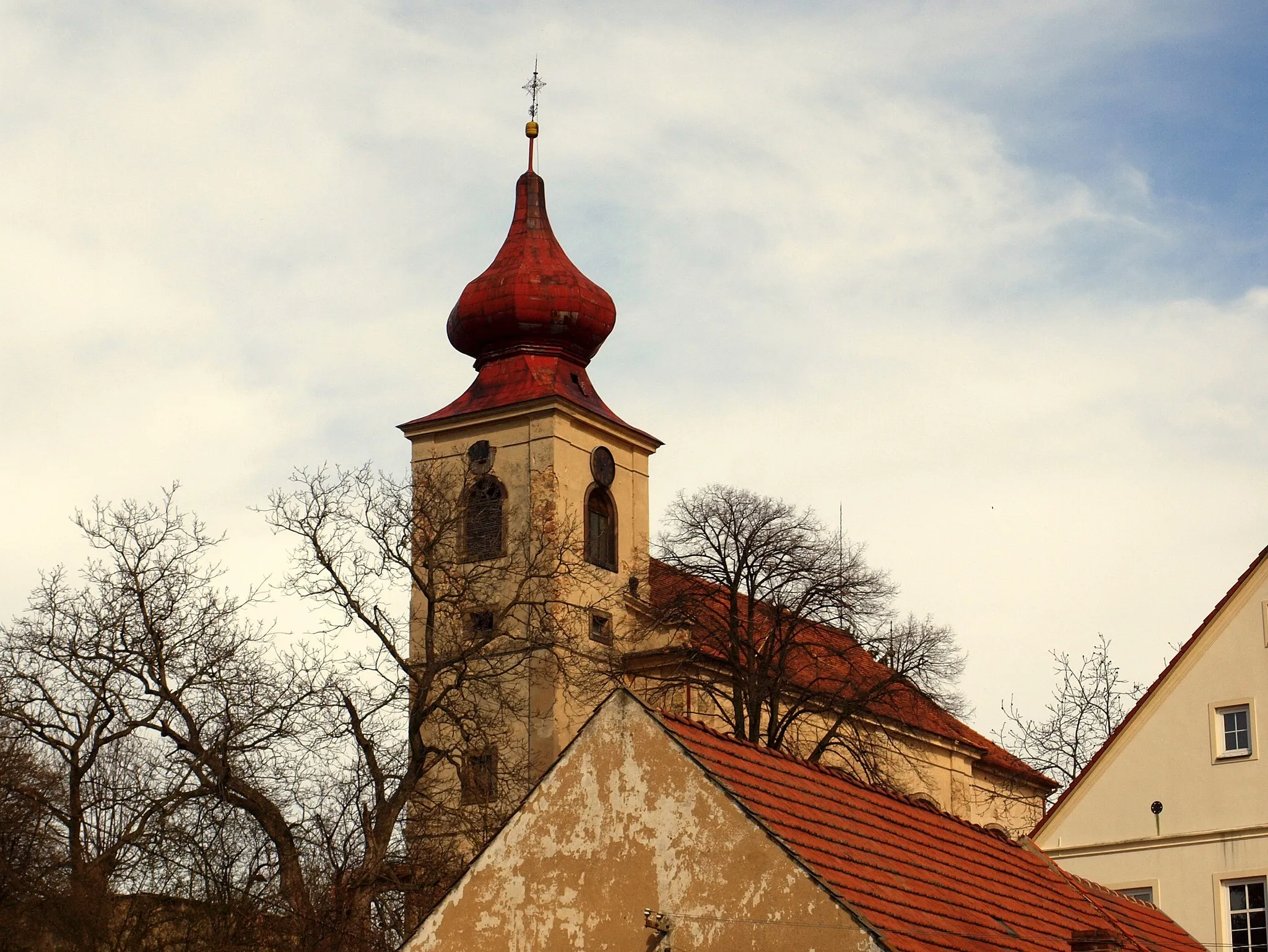 Photo showing: Soběnice - Church