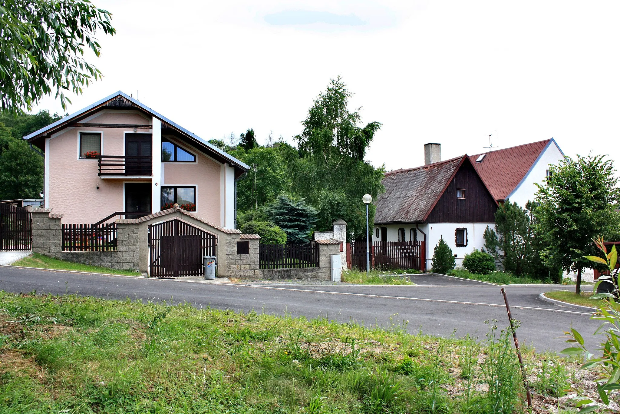 Photo showing: North part of Drmaly, part of Vysoká Pec village, Czech Republic