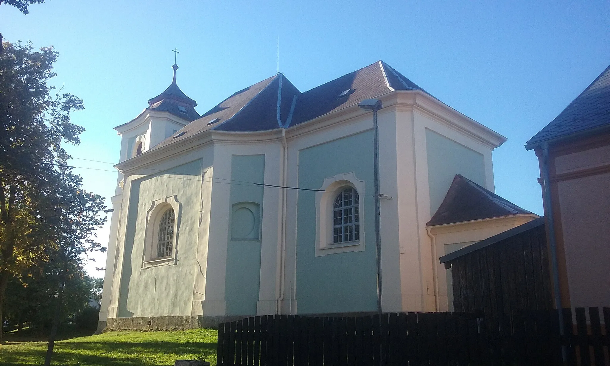 Photo showing: Kostel v Březíně. Okres Plzeň-sever, Česká republika.
