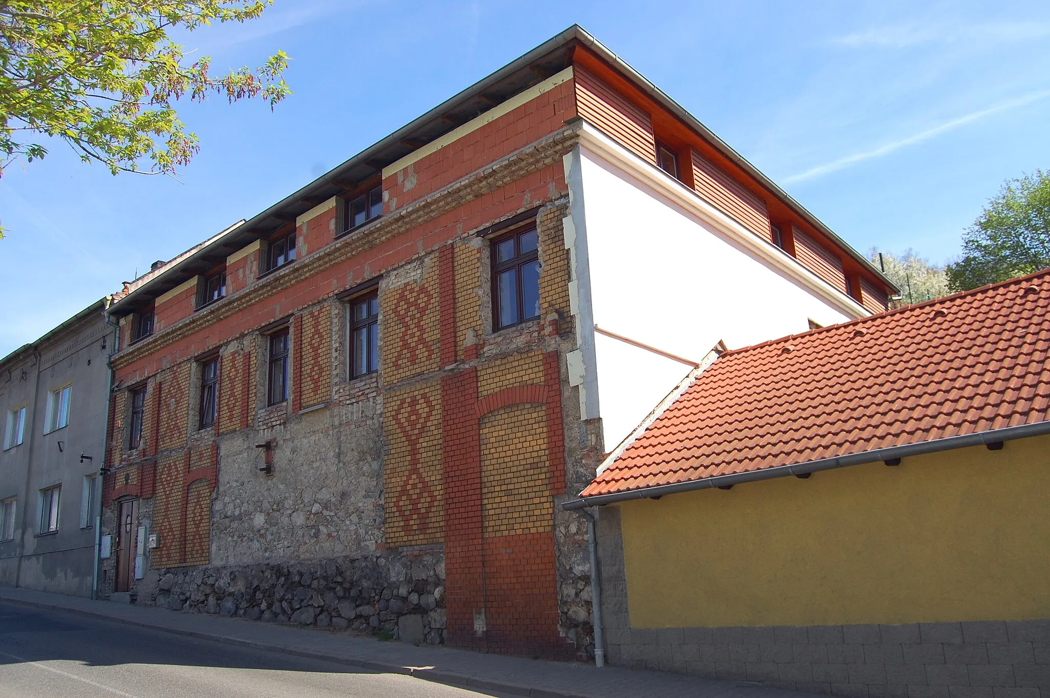 Photo showing: Synagogue in Bílina, Czech Republic.