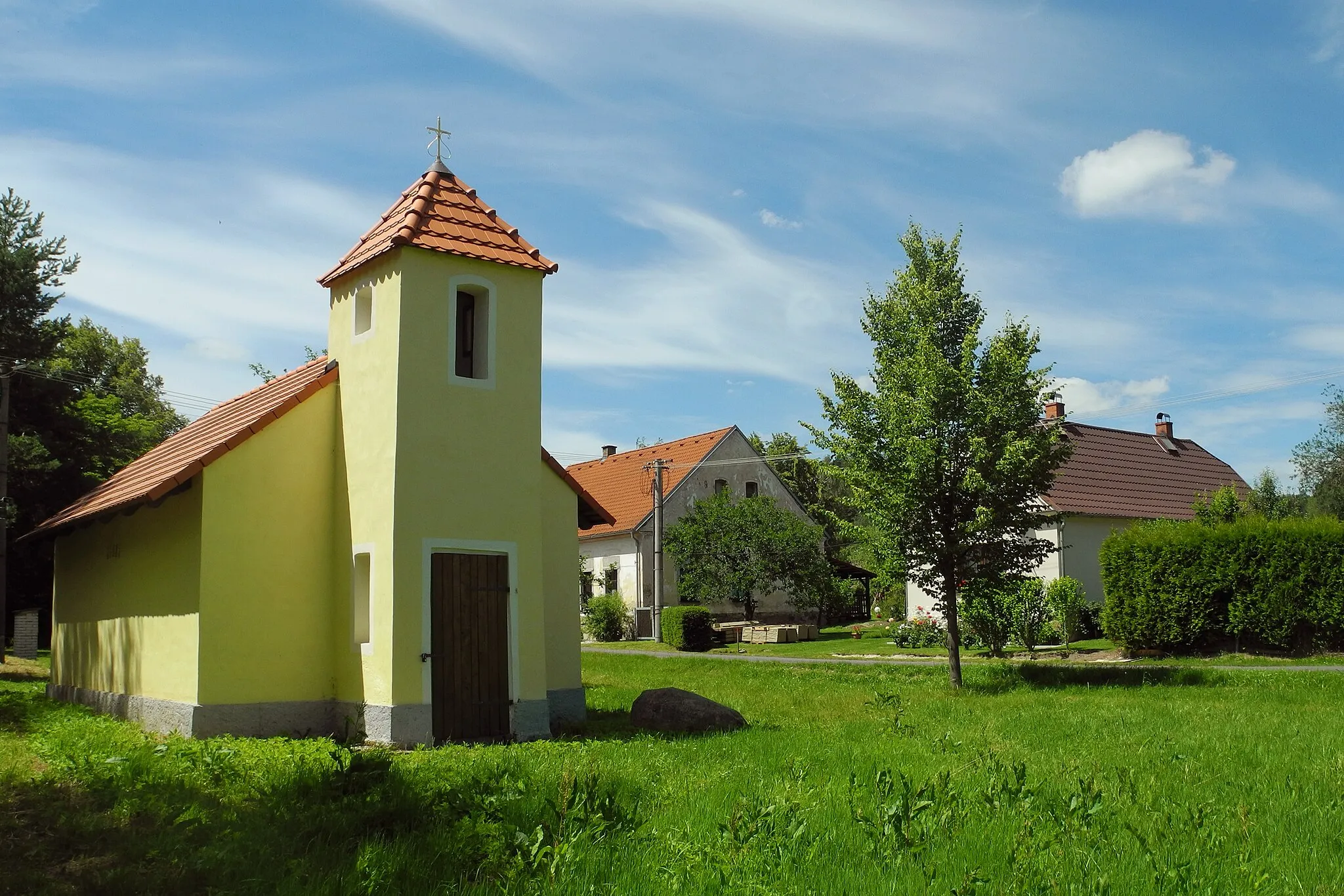 Photo showing: Kapelle in Welhotten – Lhota, OT von Čistá