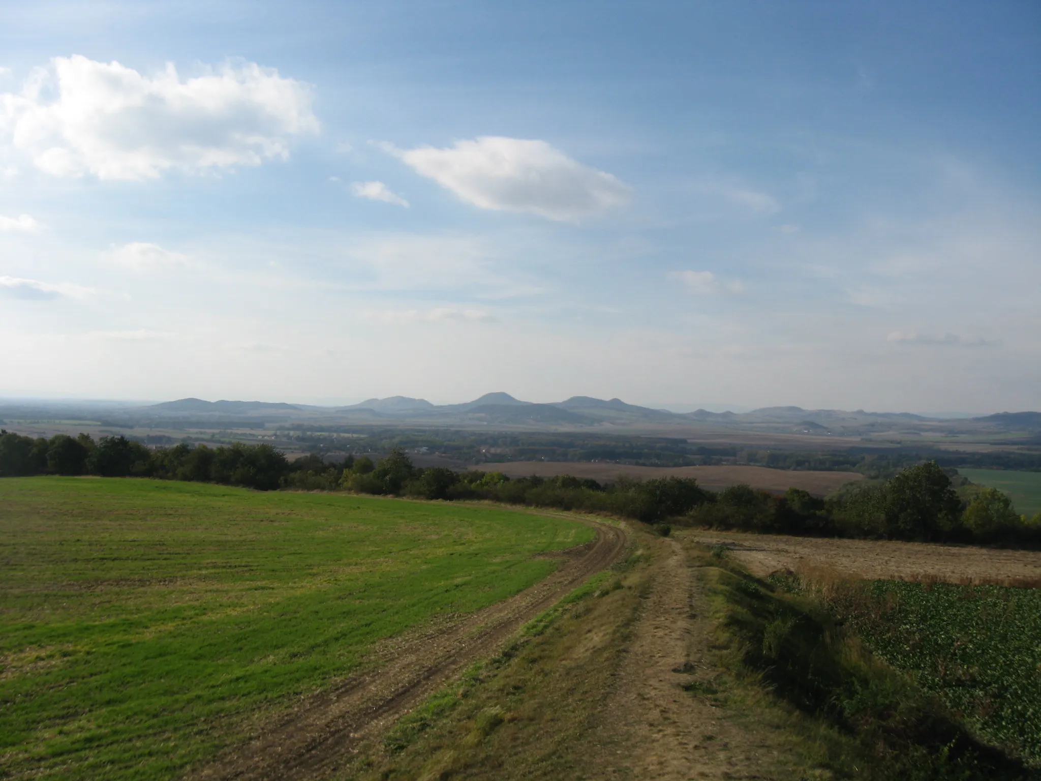 Photo showing: Fortified settlement in Stradonice