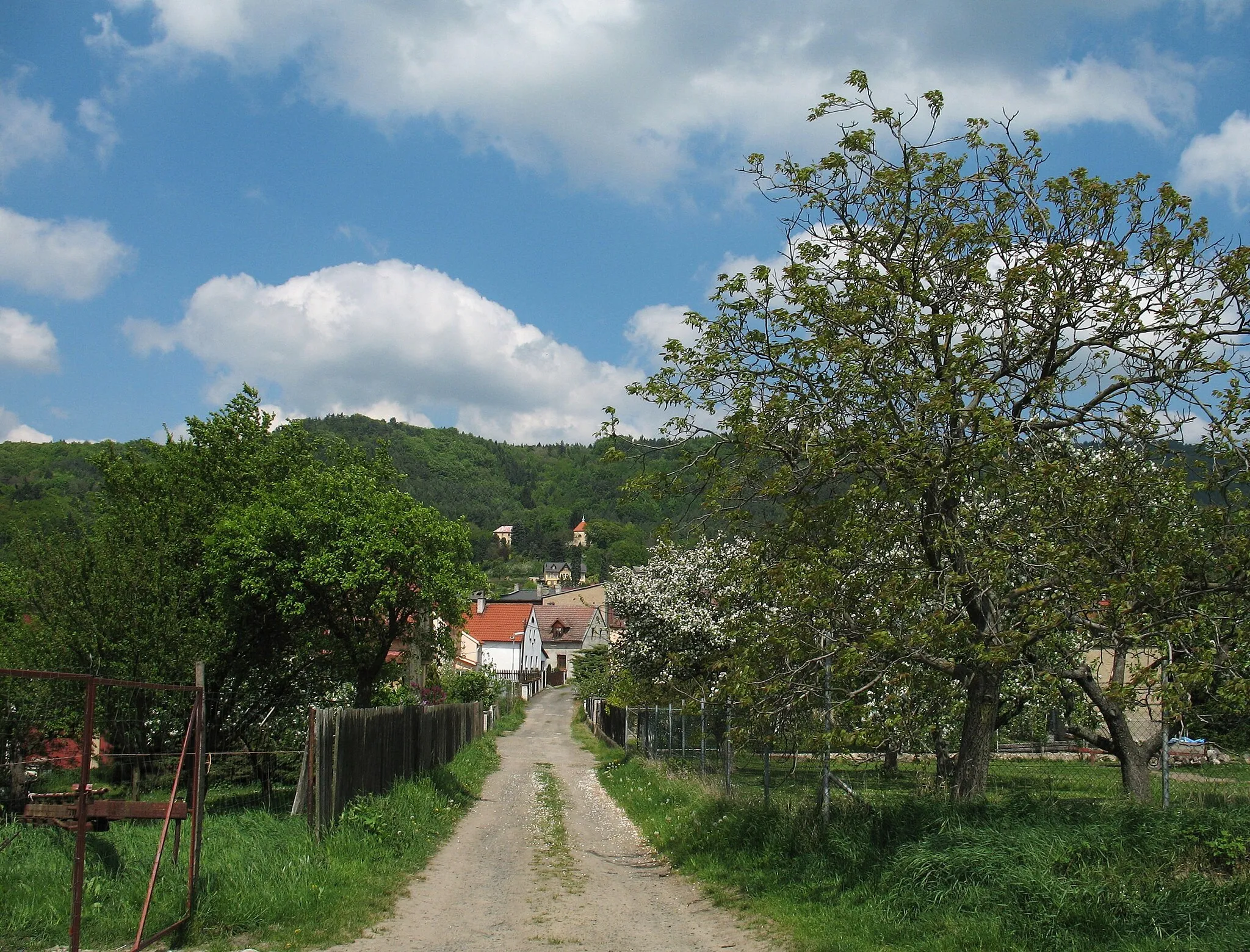 Photo showing: Skalice u Litoměřic - pohled z jihu