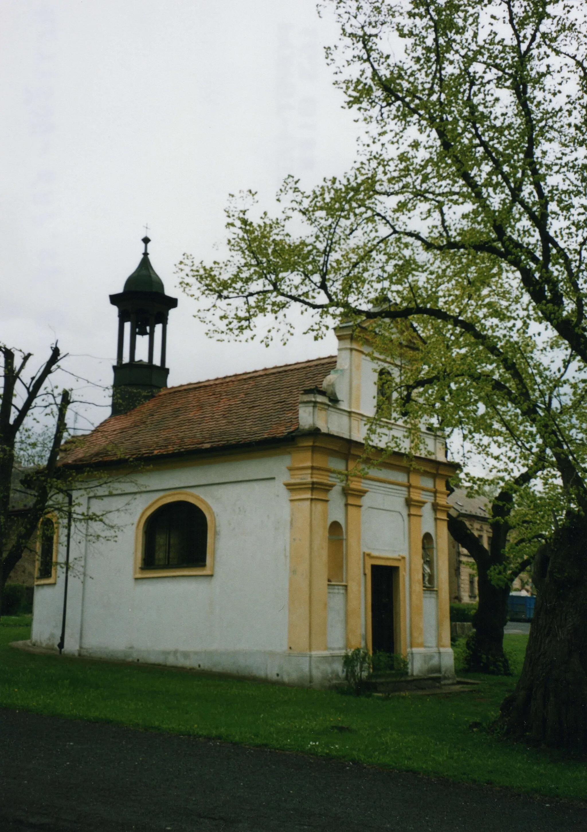 Photo showing: Kaple sv. Eustacha v Mstišově z počátku 18. století, Dubí, okres Teplice, Ústecký kraj, Česká republika.