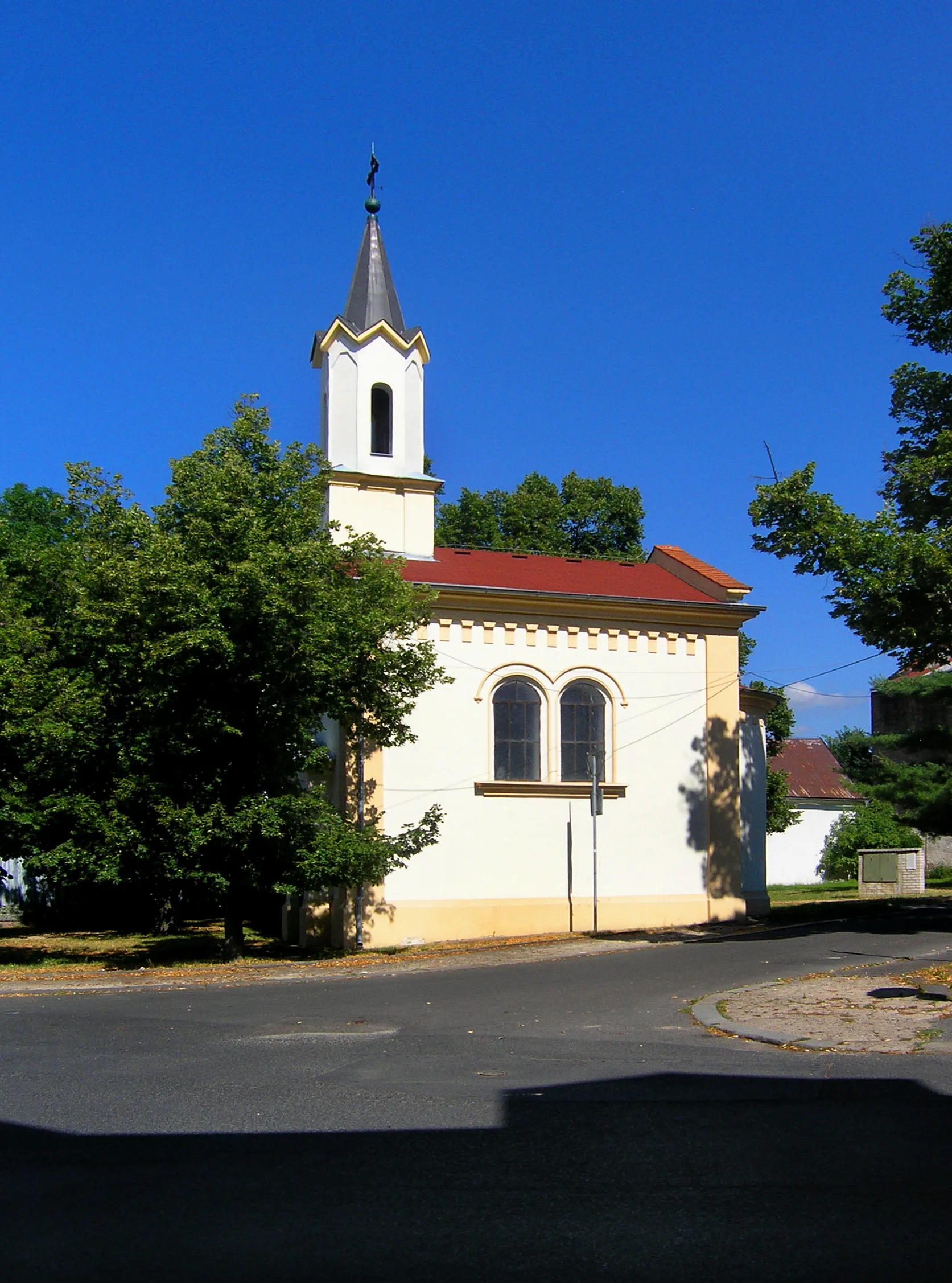 Photo showing: Chapel in Pozorka, part of Dubí town, Czech Republic