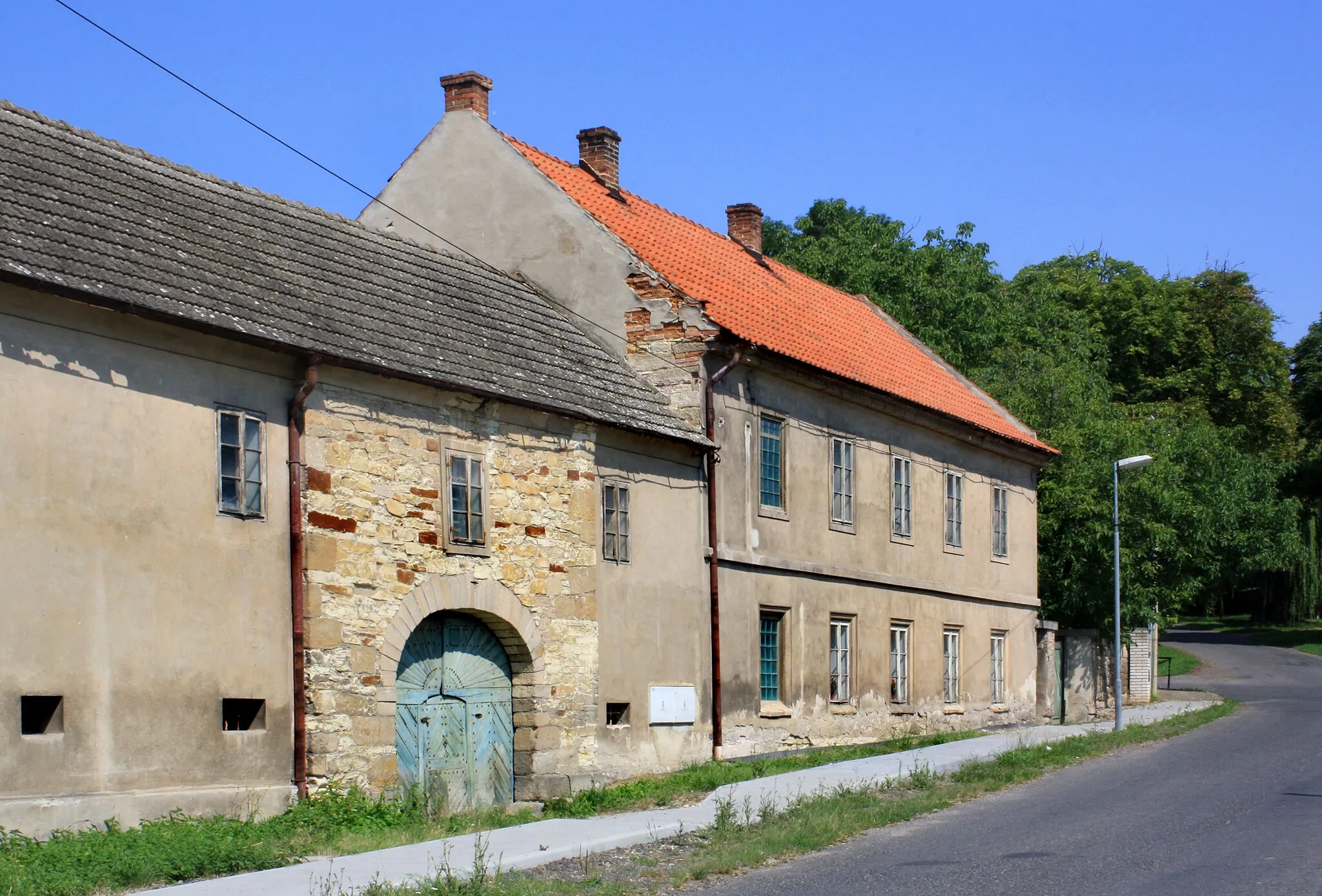 Photo showing: House No. 24 in Lukov, part of Vraný municipality, Czech Republic