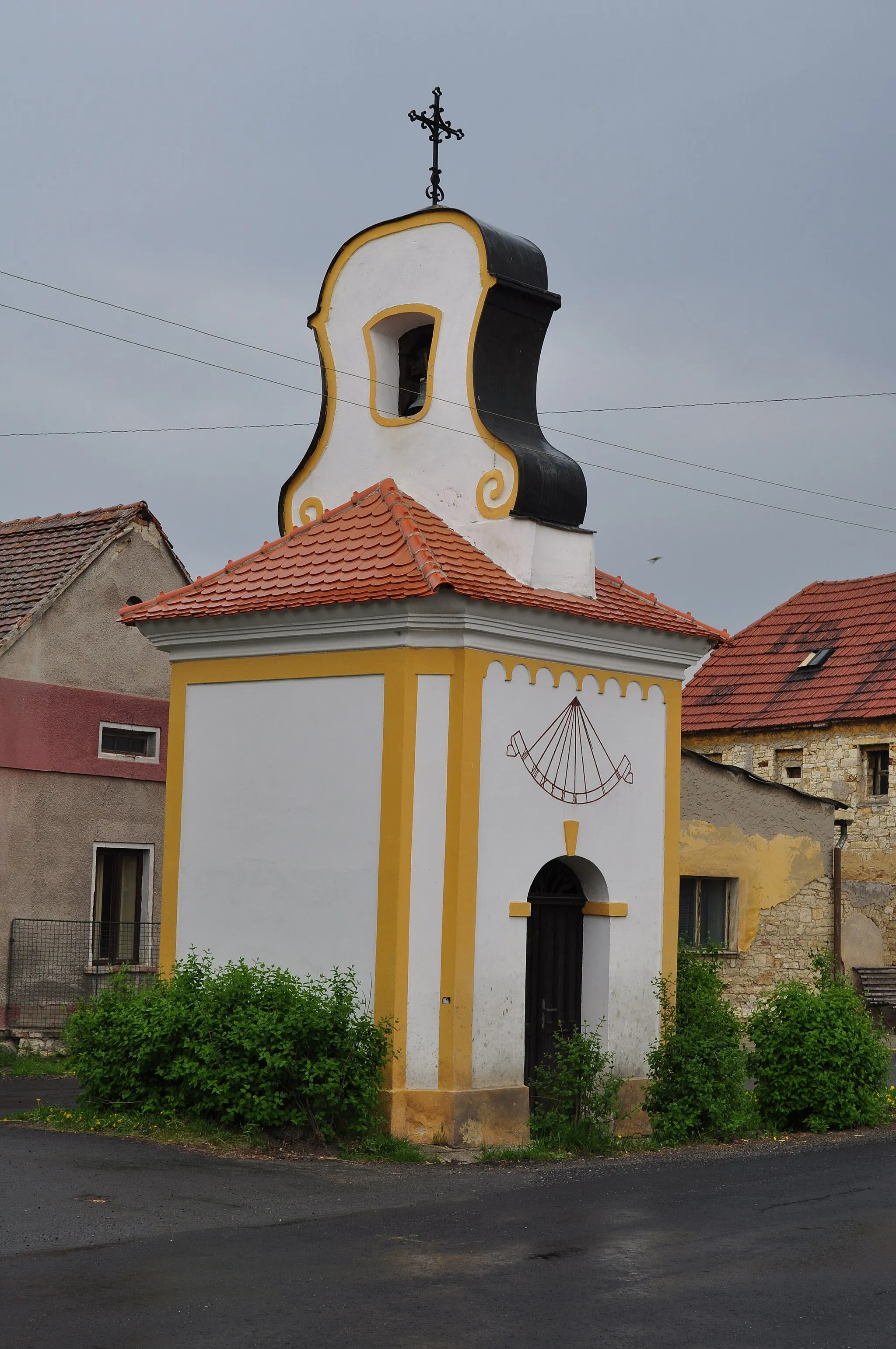 Photo showing: Hřivčice - Belfry