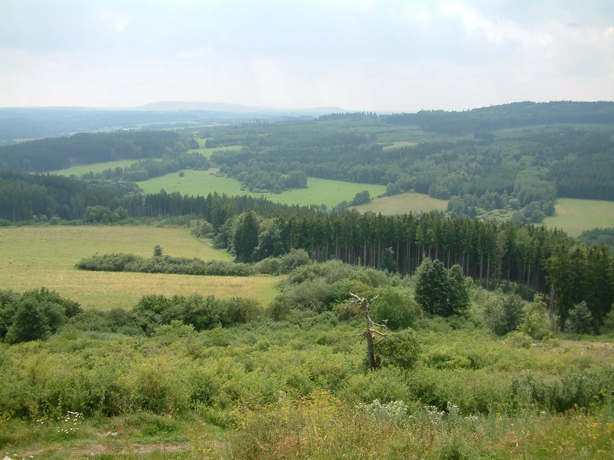 Photo showing: Jižně od Bochova 1.8.2004