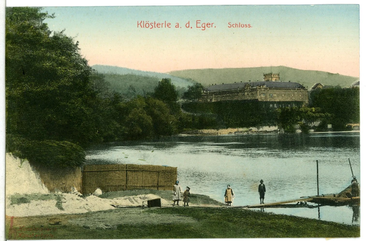 Photo showing: Klösterle; Schloß an der Eger