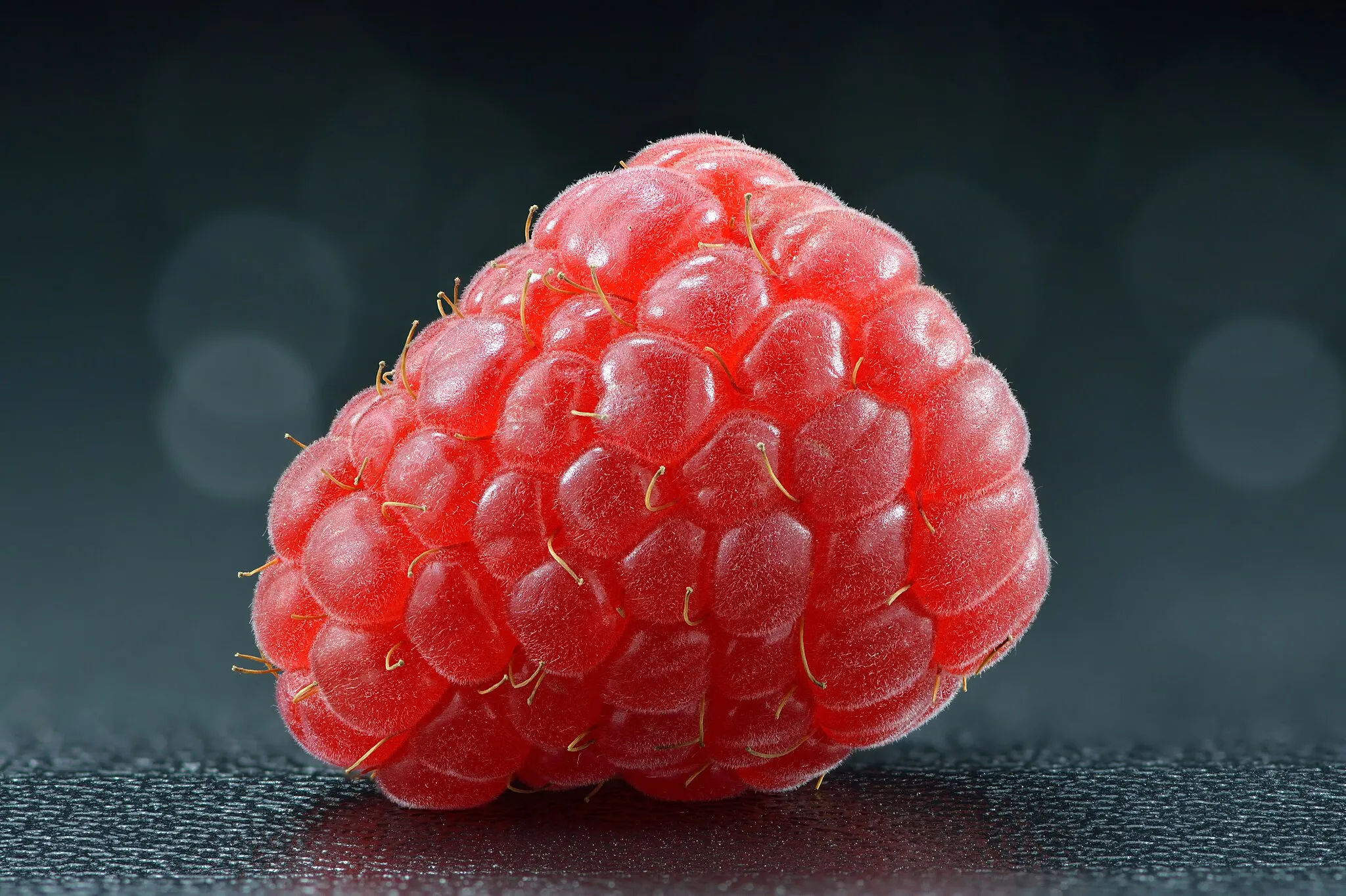 Photo showing: Raspberry, length about 20 mm