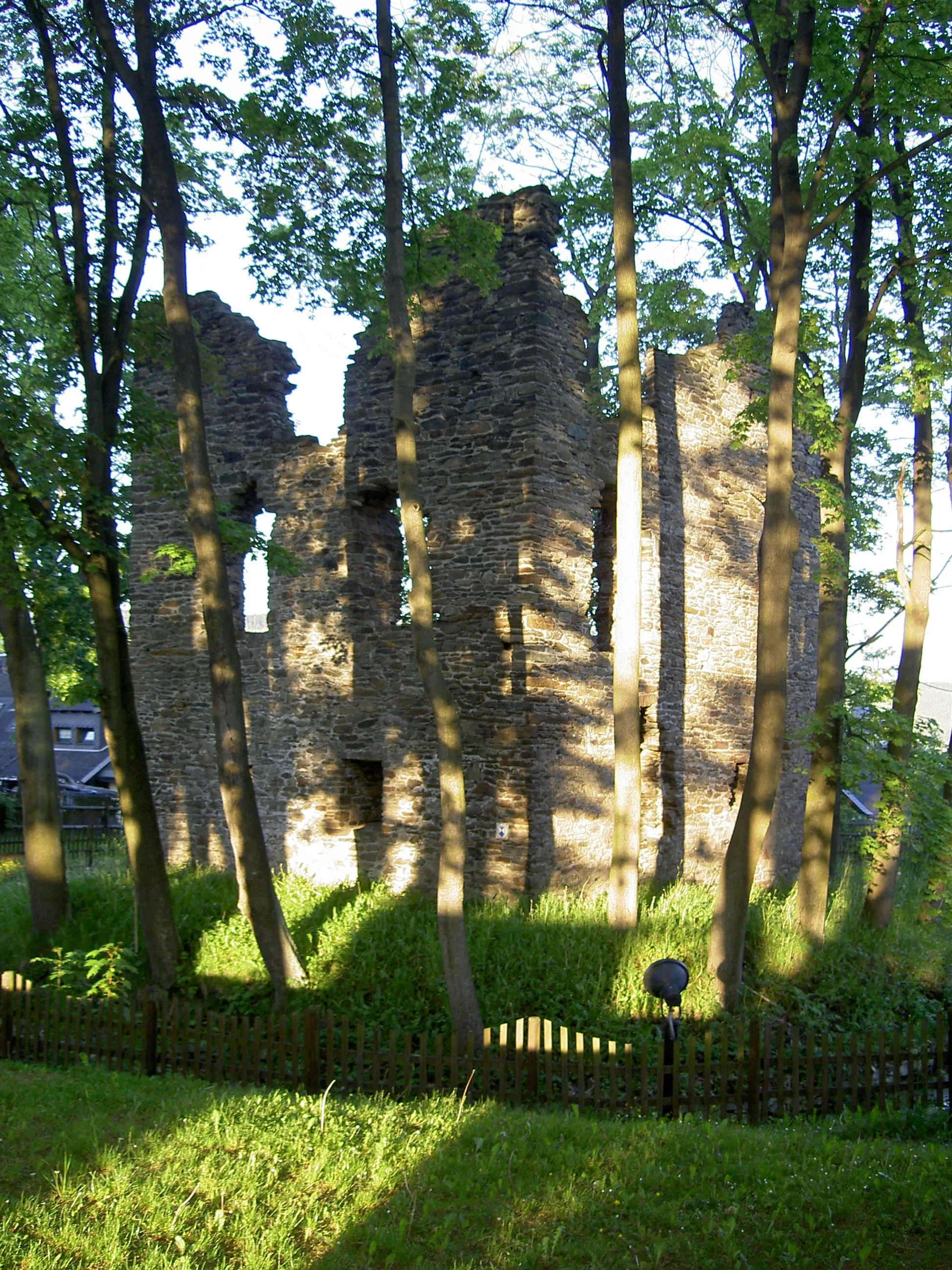 Photo showing: Die Jagdschlossruine, das Wahrzeichen von Breitenbrunn