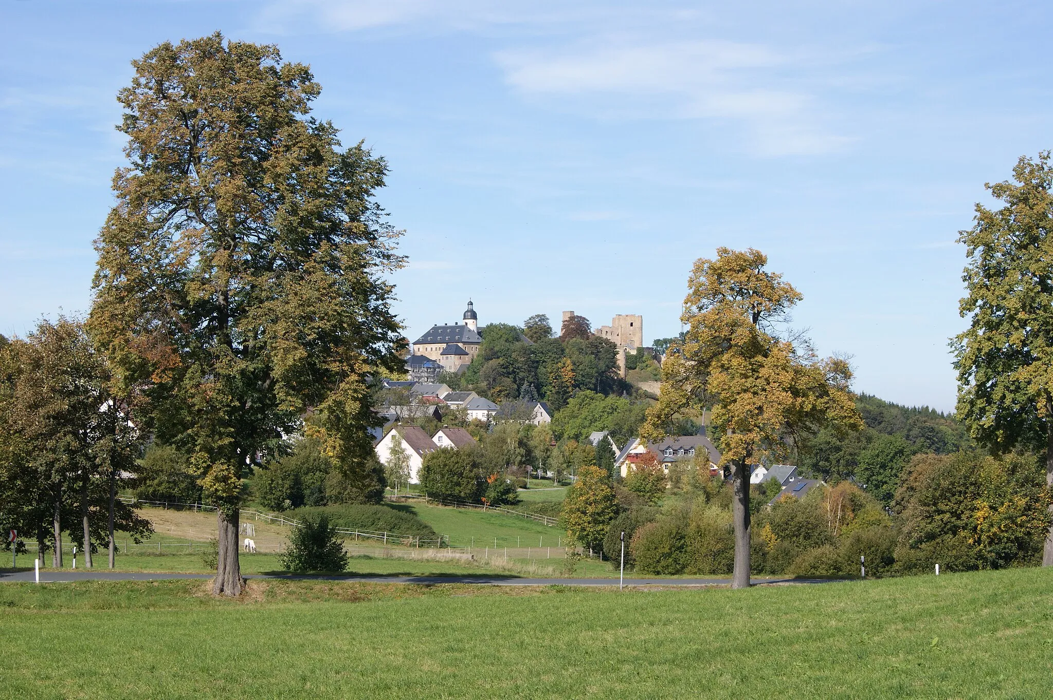 Photo showing: Frauenstein im Erzgebirge