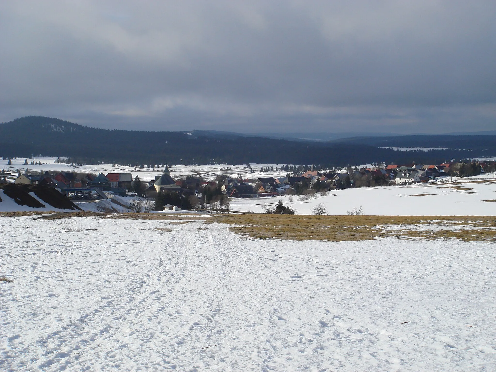 Photo showing: Boží Dar municipality (Karlovy Vary Region, Czech Republic).