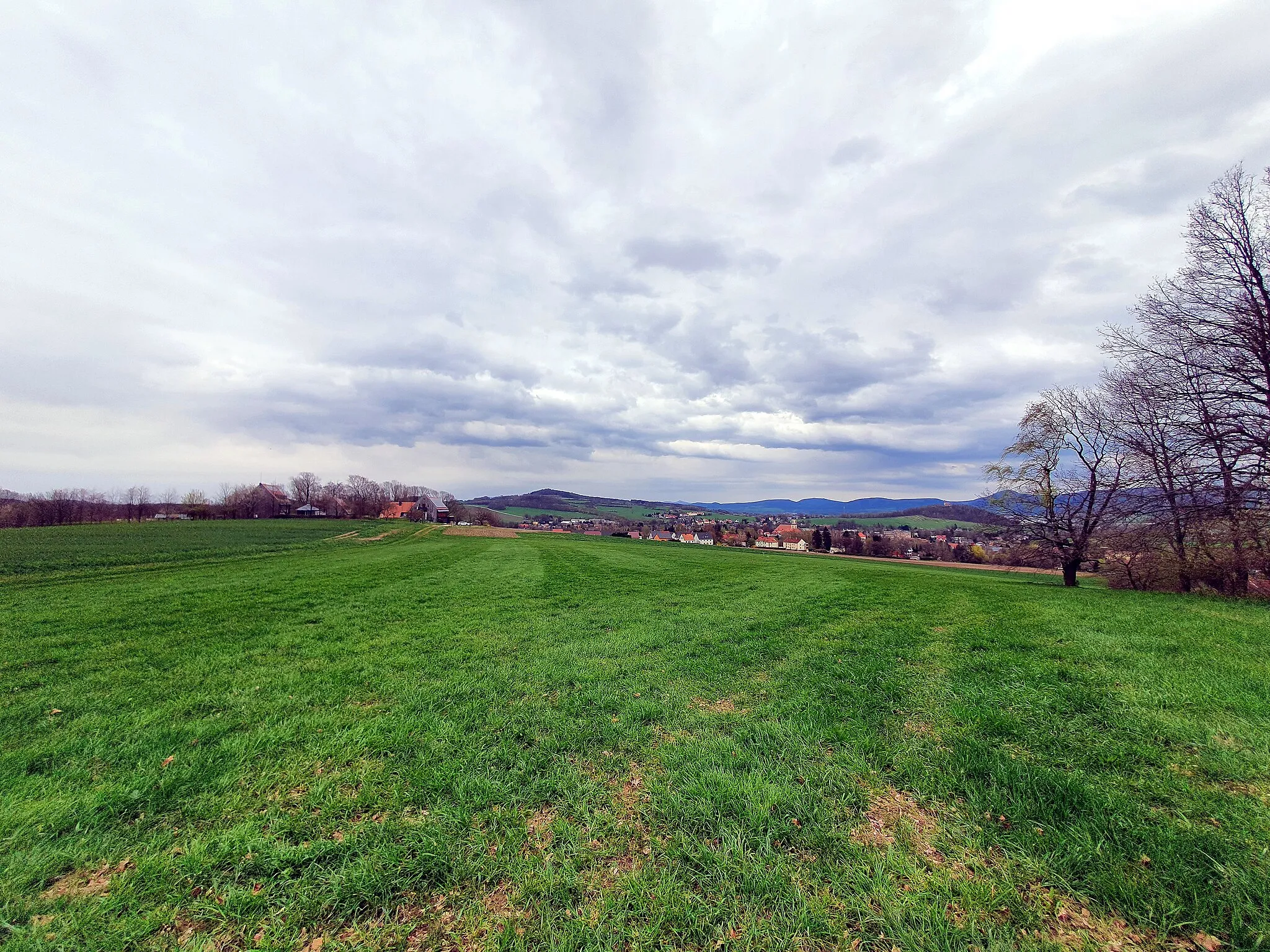 Photo showing: Blick von Quetsche (Seifhennersdorf) - Südost