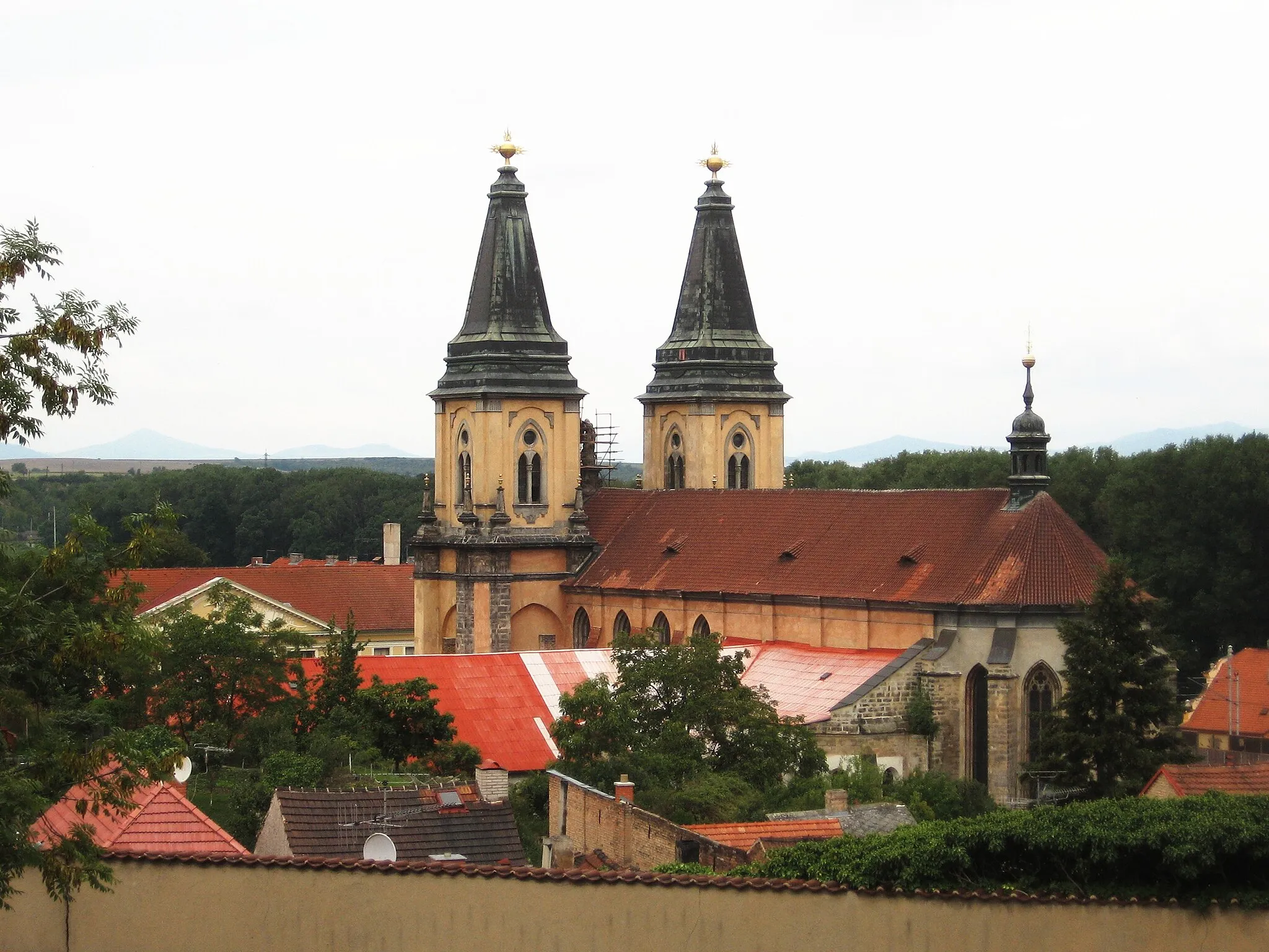 Photo showing: Church of the Nativity of the Virgin Mary in Roudnice nad Labem, Czech Republic