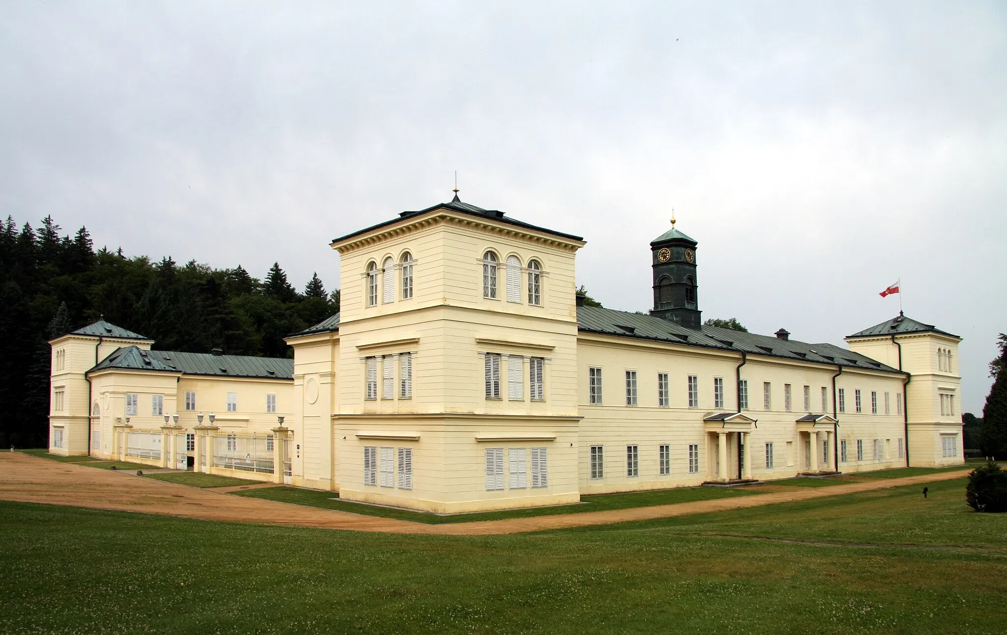 Photo showing: Kynžvart Chateau in Lázně Kynžvart, Cheb District, Czech Republic