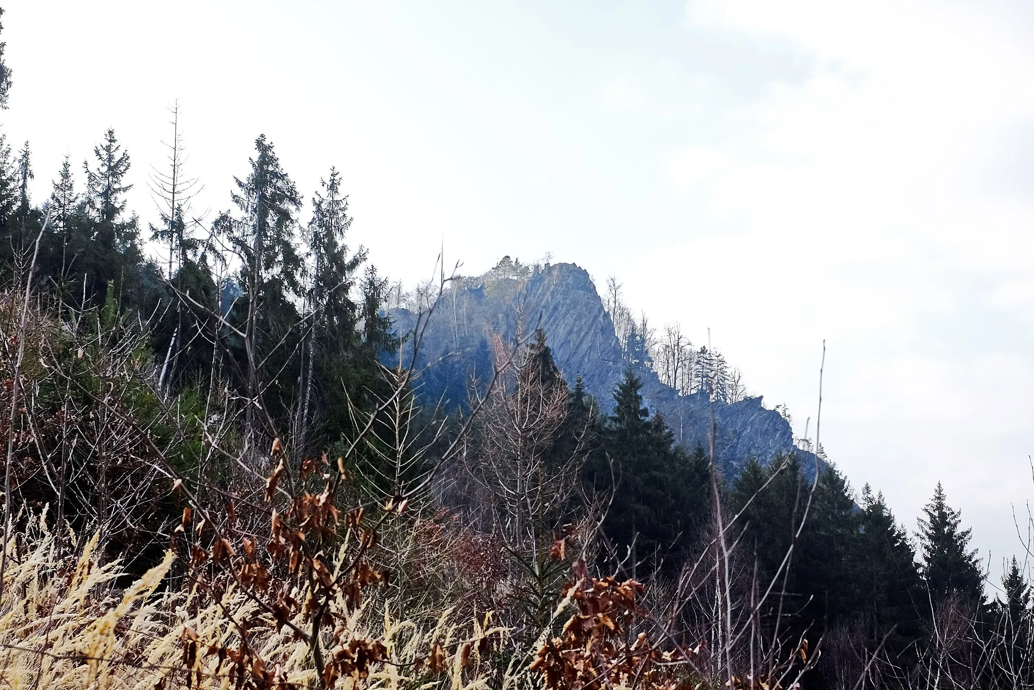 Photo showing: Přírodní památka Šemnická skála, okres Karlovy Vary