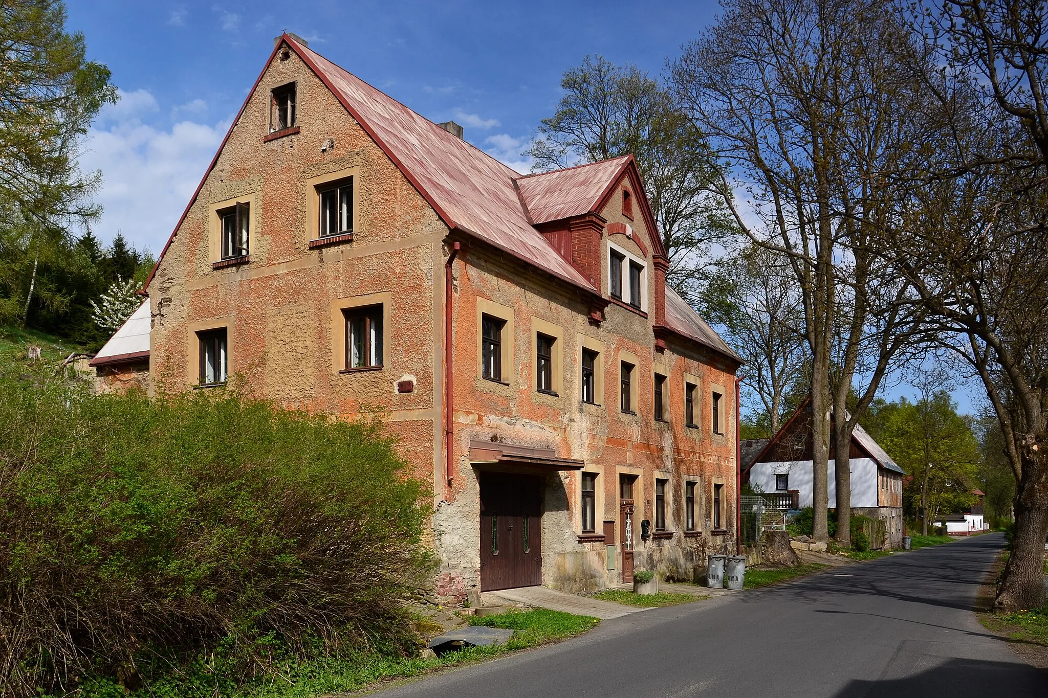 Photo showing: Vejprty – dům v Husově ulici