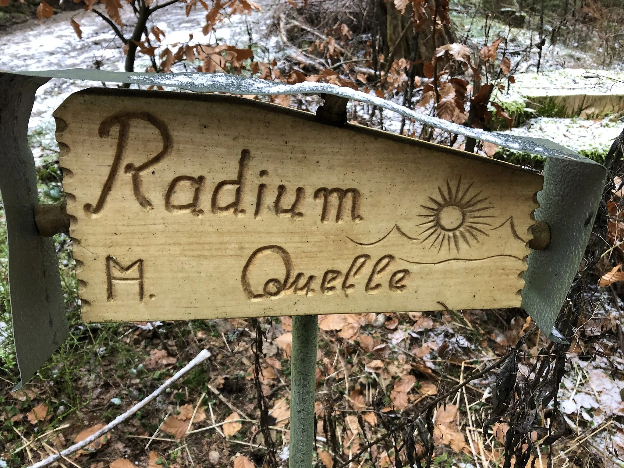 Photo showing: Radiumquelle (Klingenthal) (2020)