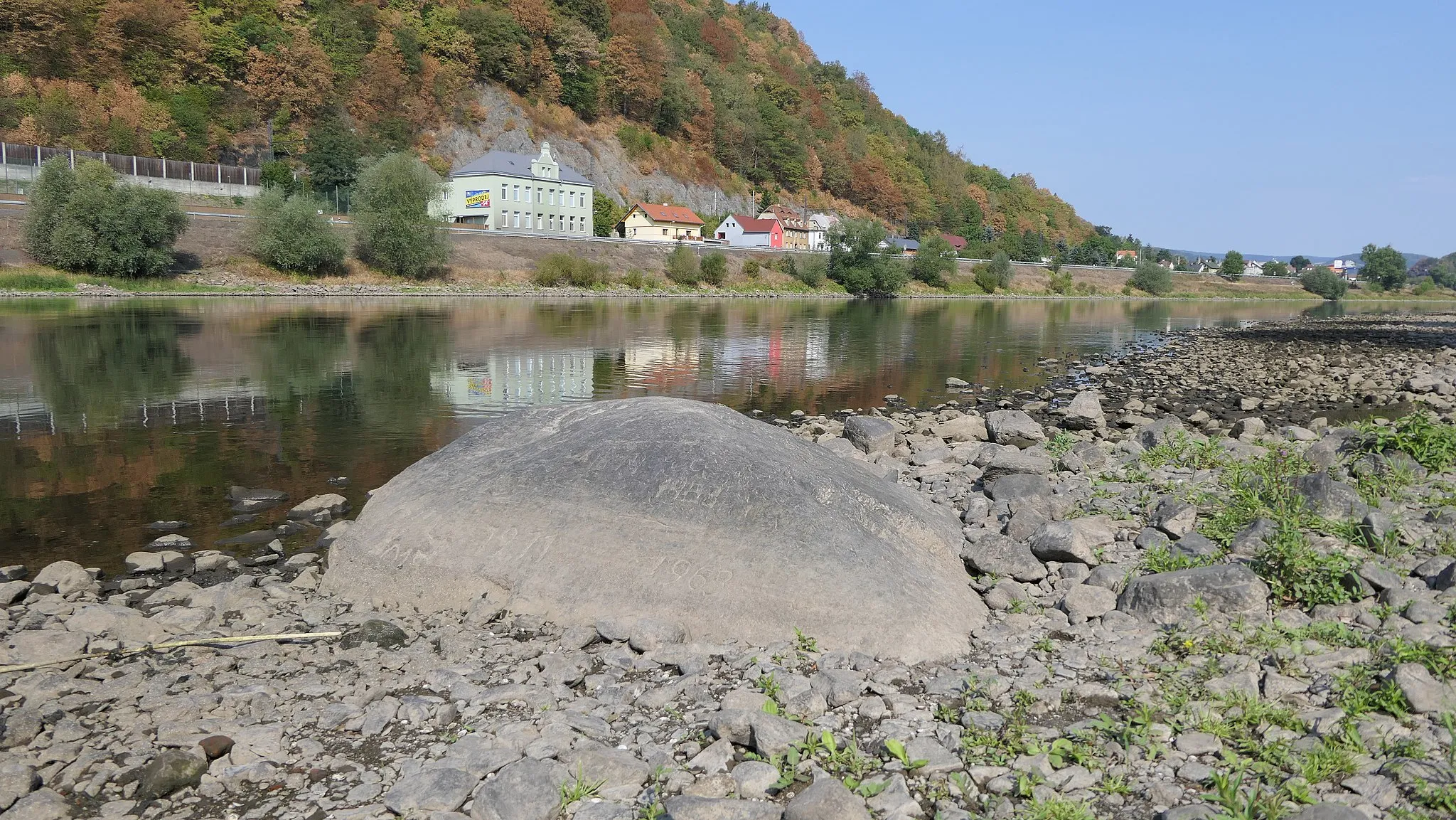 Photo showing: Hungerstein in Techlovice nad Labem, Latitude: 50.705692, Longitude: 14.197161