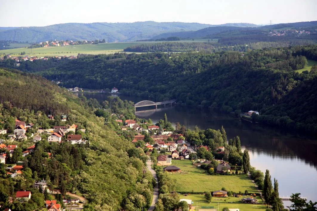 Photo showing: Vltava u Vraného