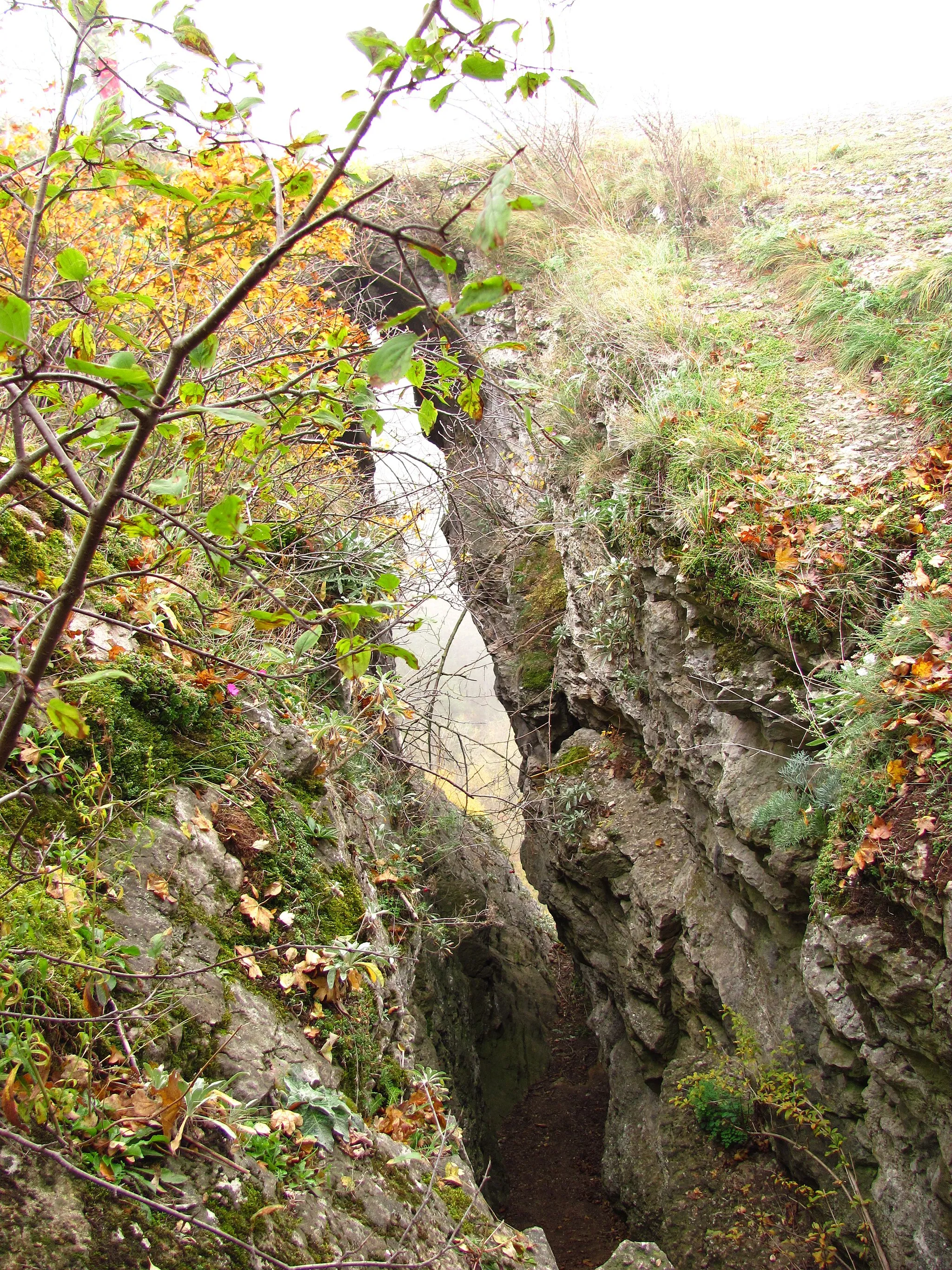 Photo showing: Kotyz_Jelinek`s Bridge, national natural monument Kotýz in Beround District, Czech Republic