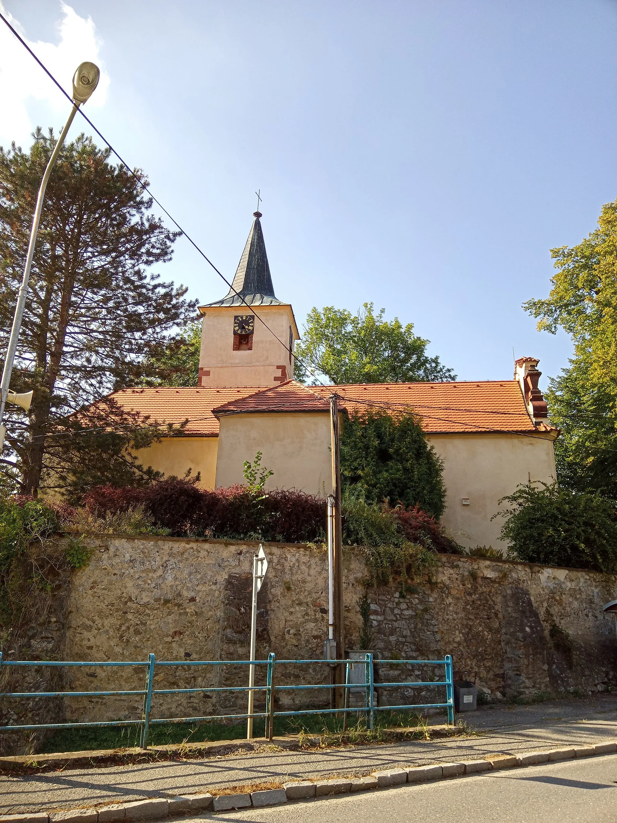 Photo showing: Kostel sv. Martina v Sázavě