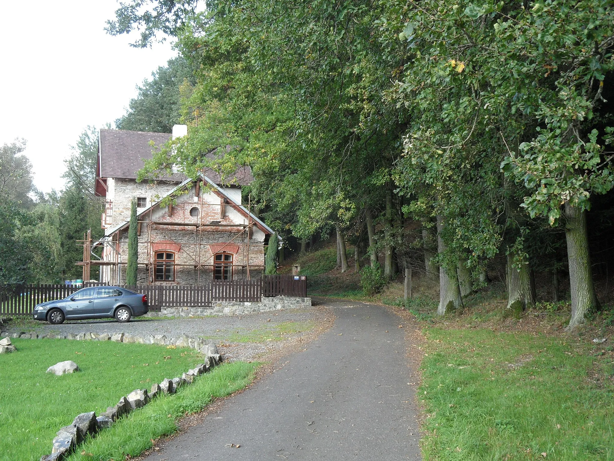 Photo showing: Kopečka (Soutice) E. House No 37, Former House of Forester, Benešov District, the Czech Republic.