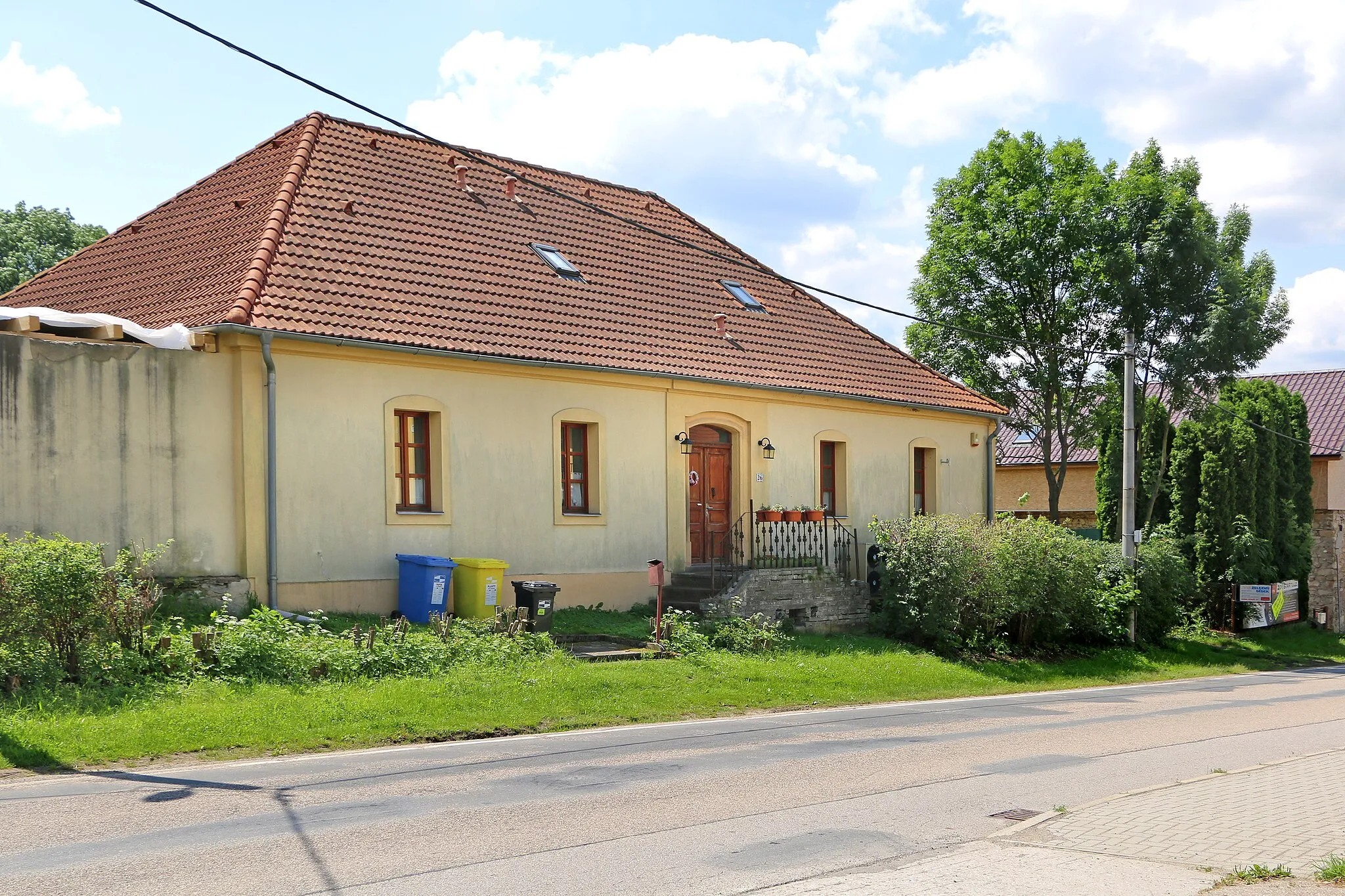 Photo showing: House No 26 at Soběhrdy, Czech Republic.