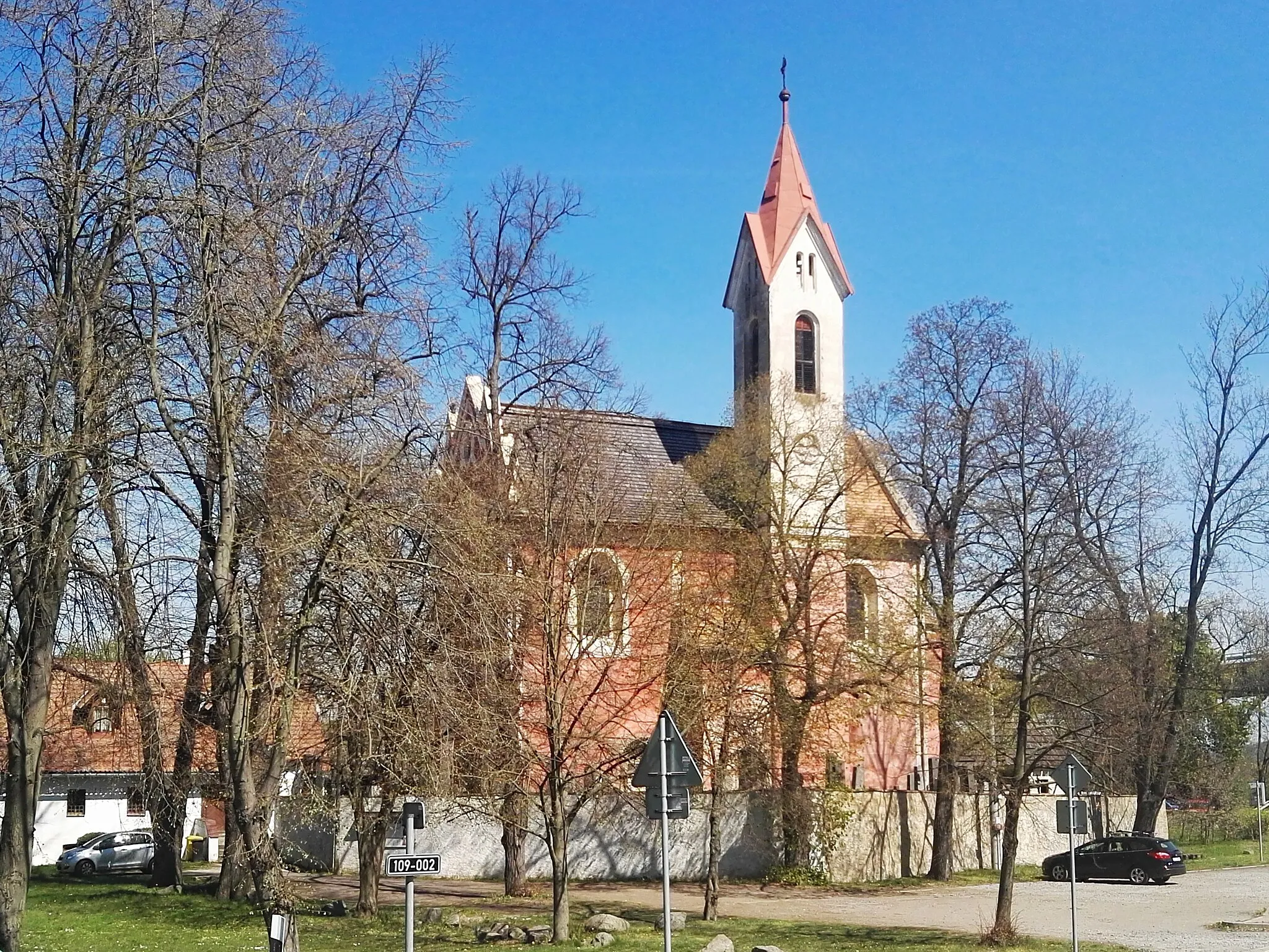Photo showing: Poříčí nad Sázavou, kostel sv. Havla