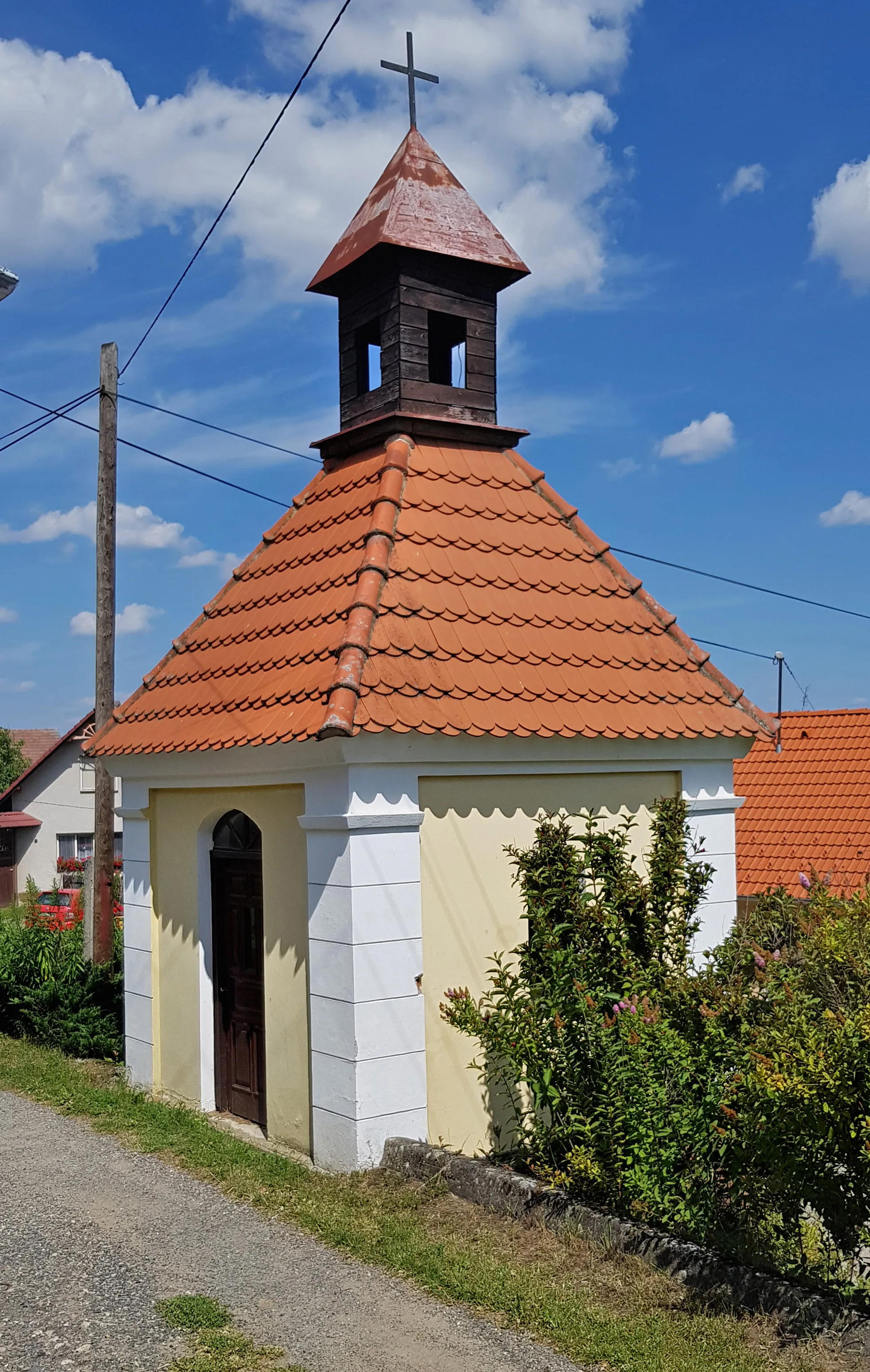 Photo showing: Chapel in Krasovice, part of Kondrac, Czech Republic.