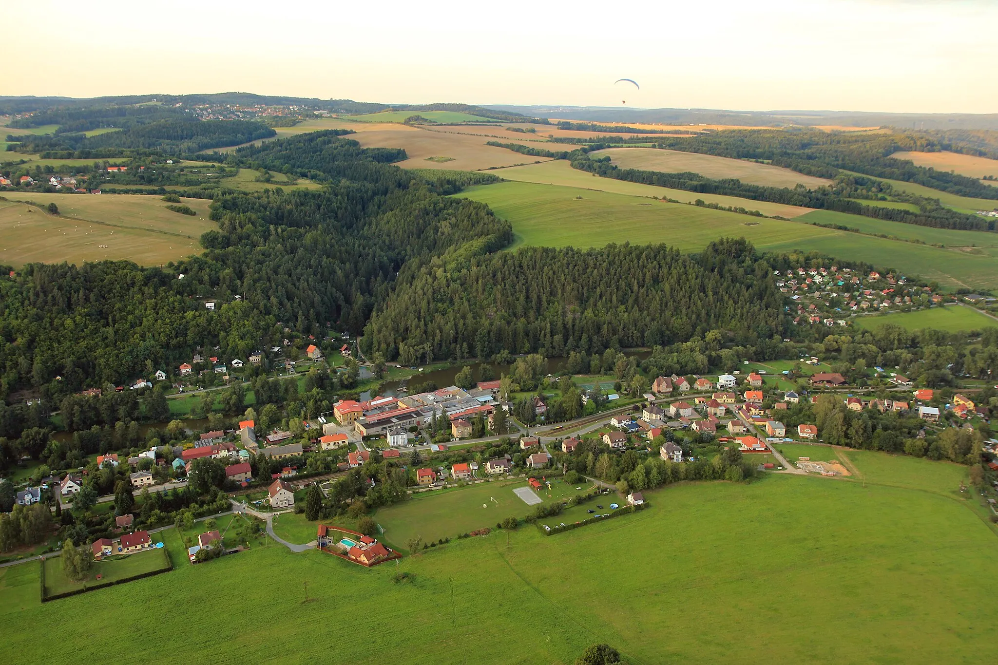 Photo showing: East part of Hvězdonice, Czech Republic