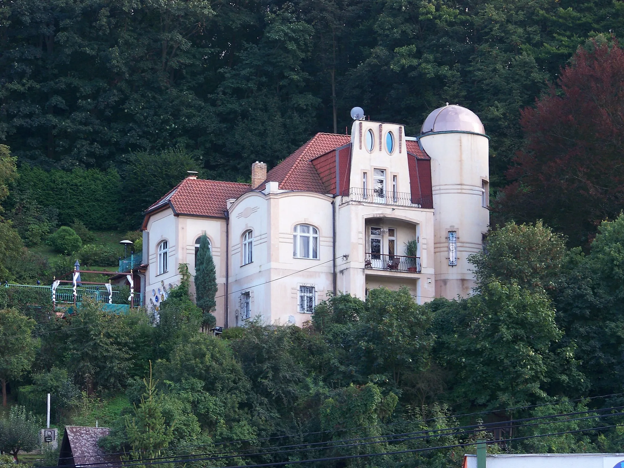 Photo showing: Nižbor, Beroun District, Central Bohemian Region, Czech Republic. Ke Hvězdárně 149.