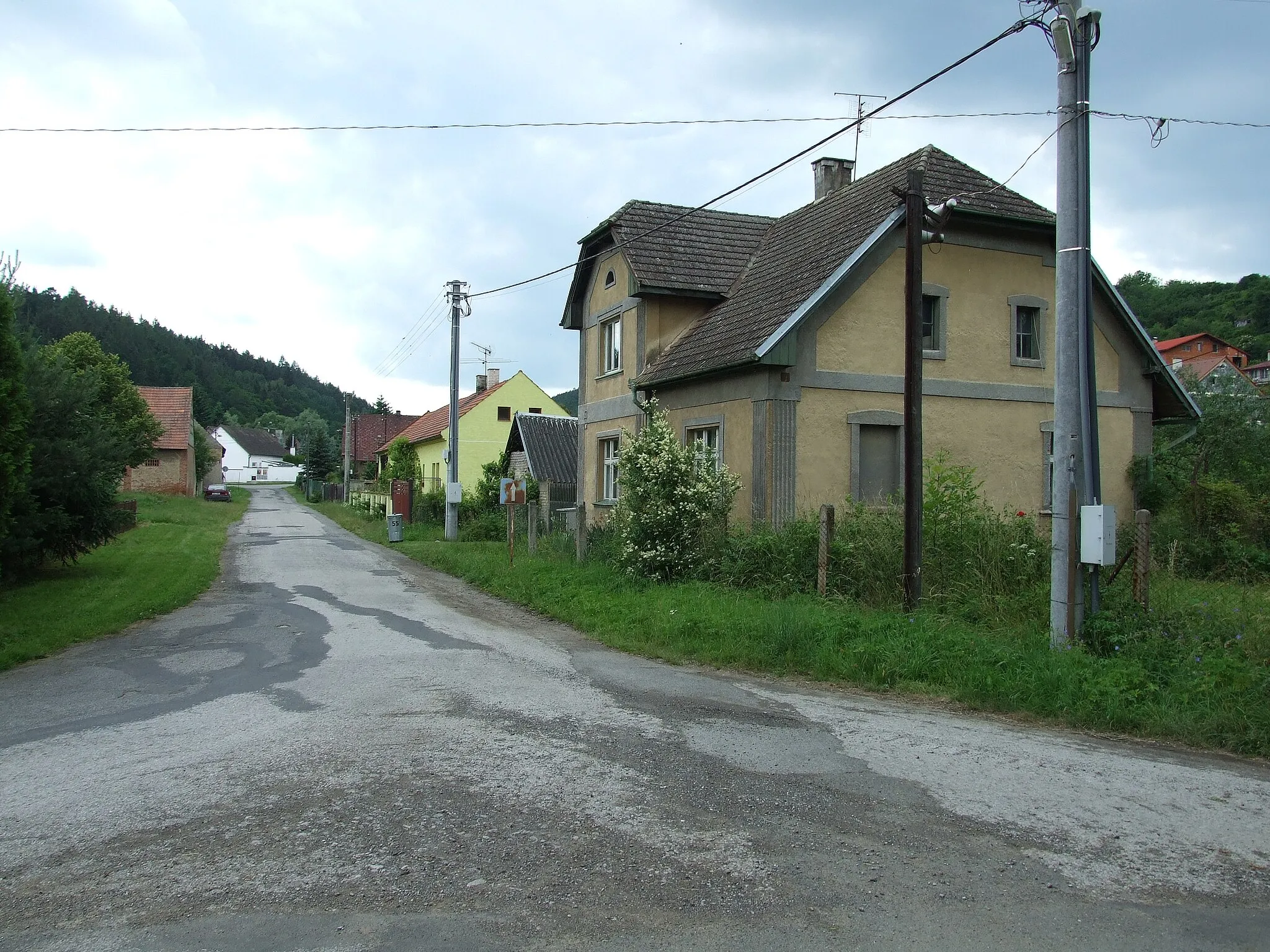 Photo showing: Nenačovice village, Central Bohemian region, CZ