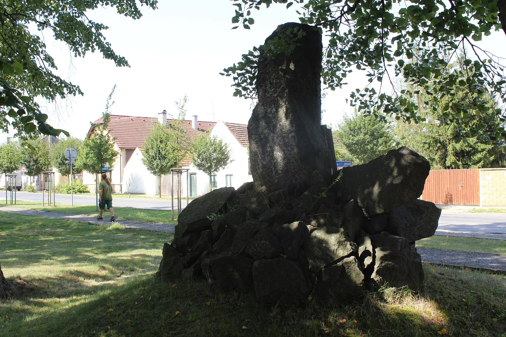 Photo showing: Jan Hus Memorial (Libomyšl)