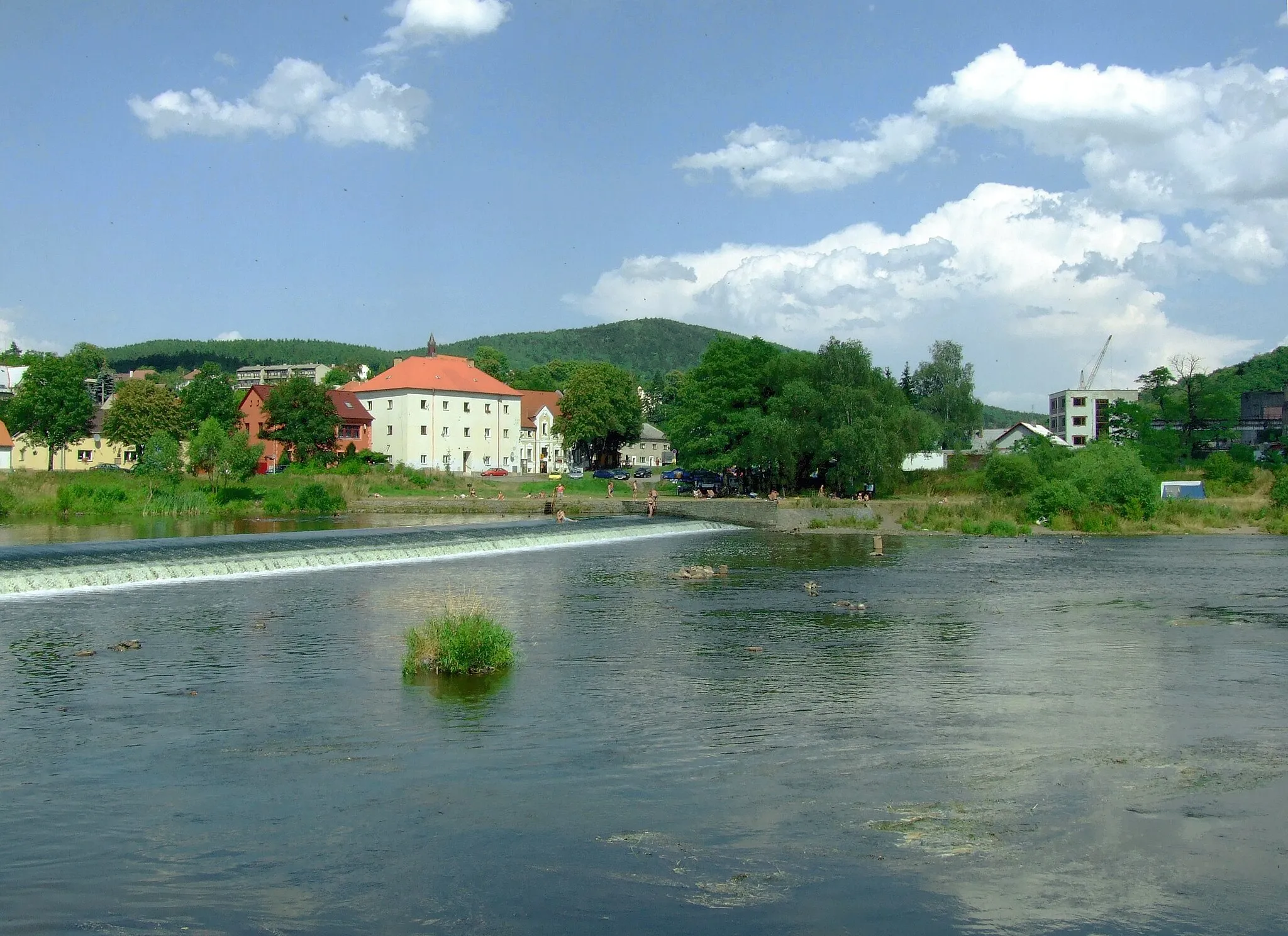 Photo showing: Hýskov village 5 kms north from Beroun, Central Bohemian region, CZ